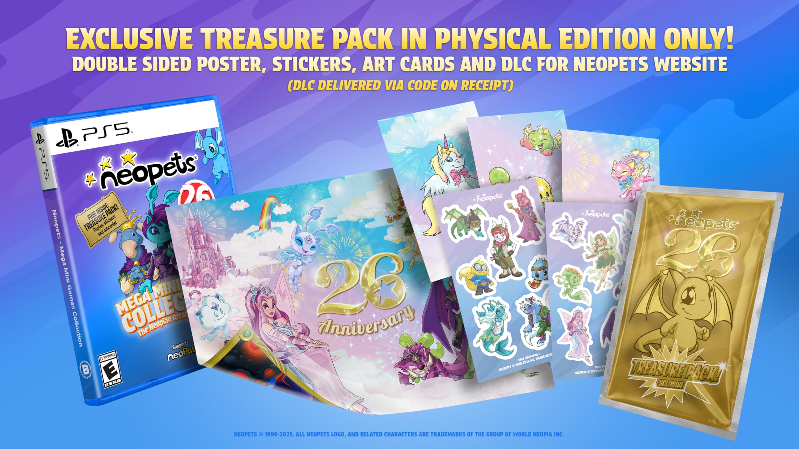 Neopets - Mega Mini Games Collection - The Neopian Arcade Odyssey - (PS5) PlayStation 5