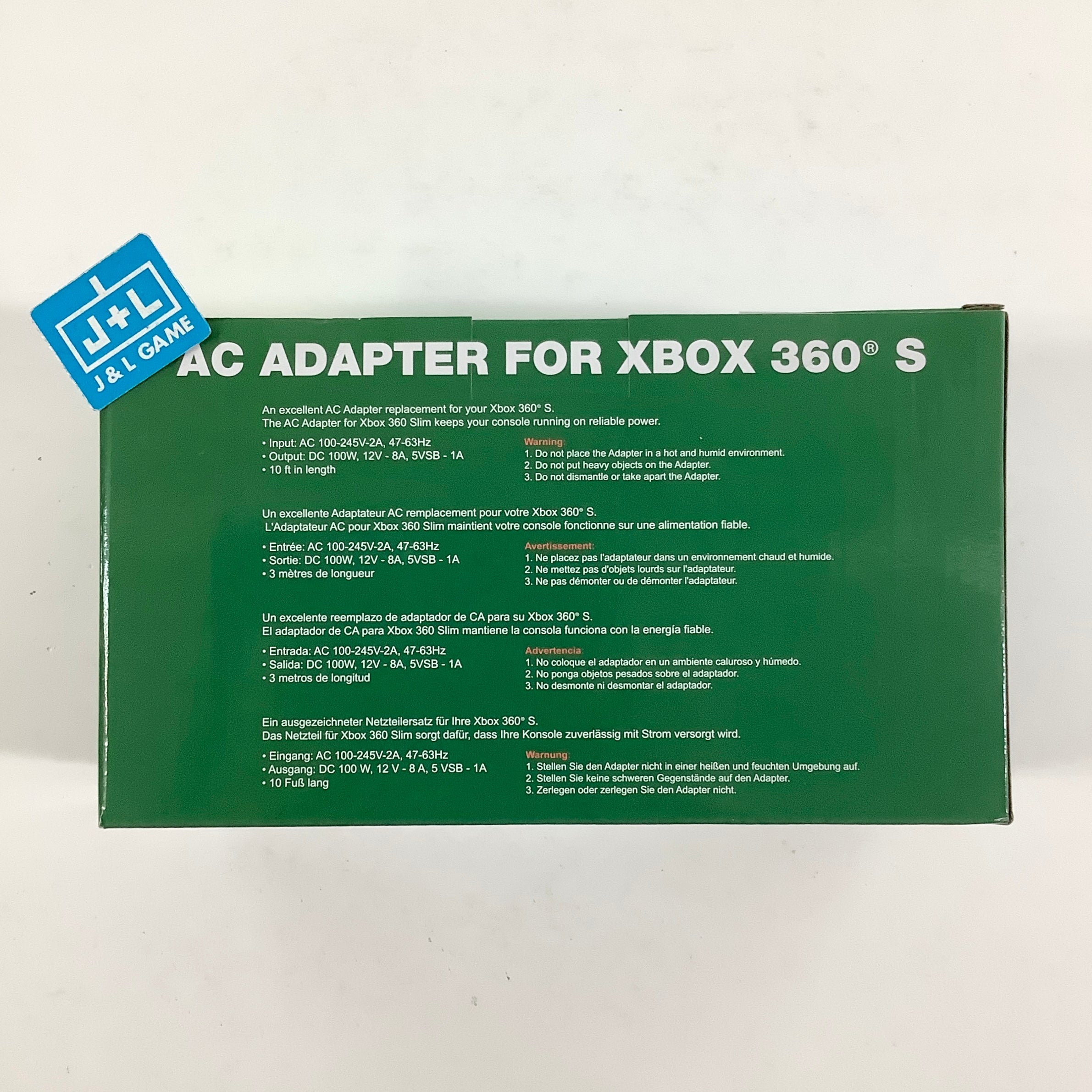Xbox 360 Slim AC Adapter - Xbox 360 ACCESSORIES Hyperkin