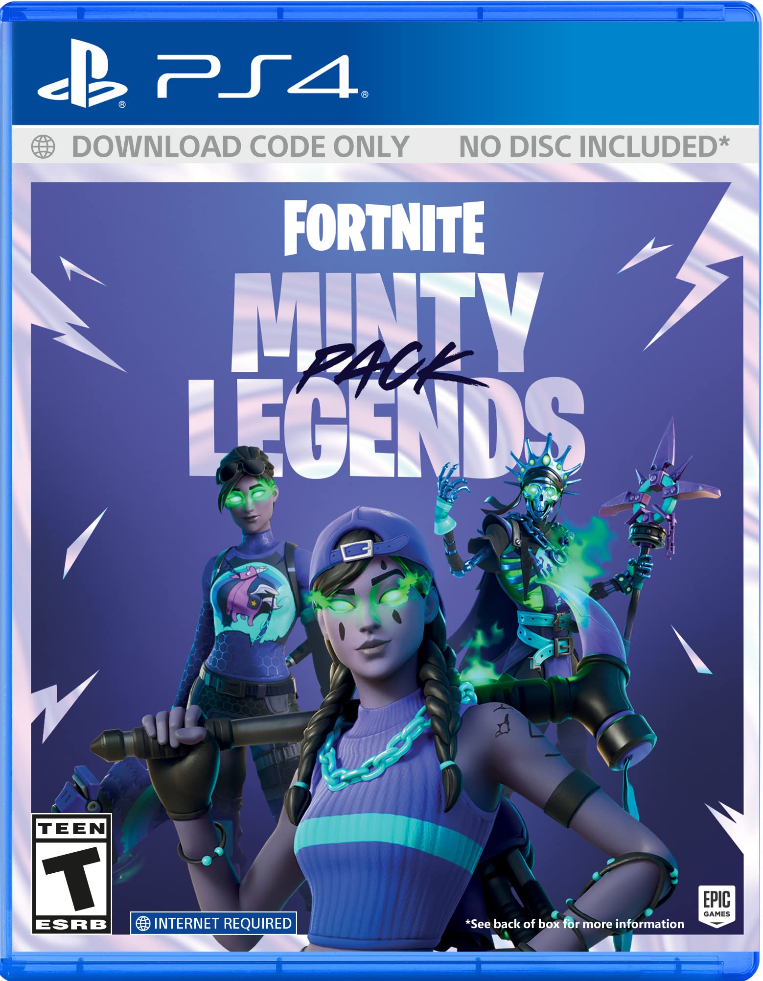 Fortnite: Minty Legends Pack - (PS4) PlayStation 4 Video Games Epic Games