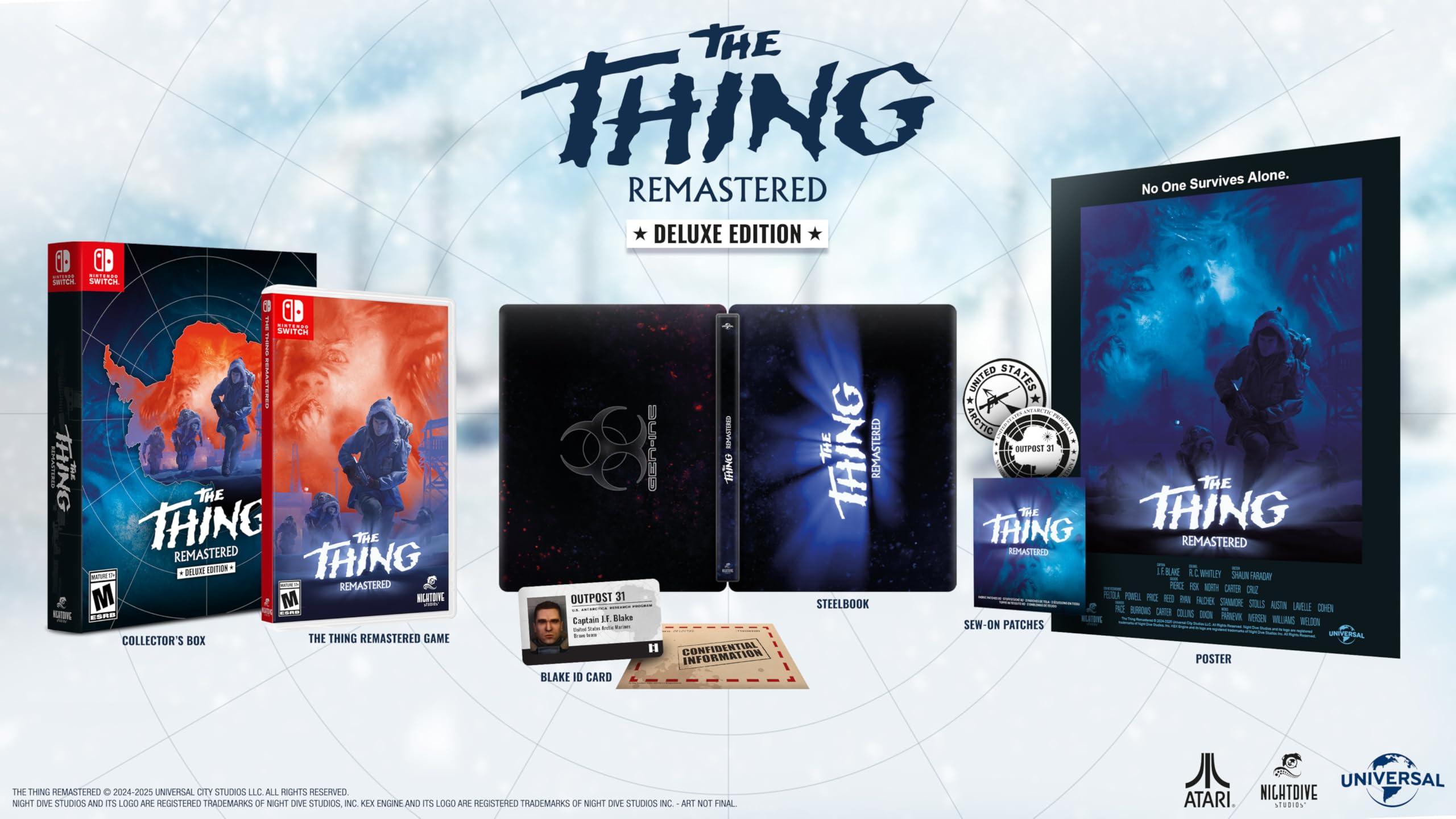 The Thing: Remastered (Deluxe Edition) - (NSW) Nintendo Switch Video Games Atari