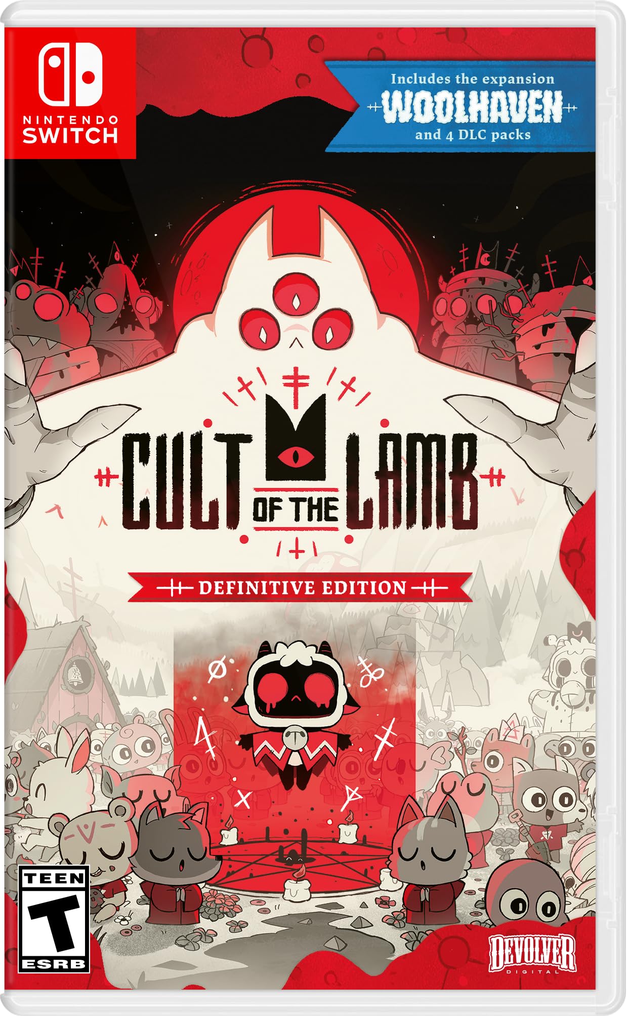 Cult of the Lamb (Definitive Edition) - (NSW) Nintendo Switch Video Games Devolver Digital