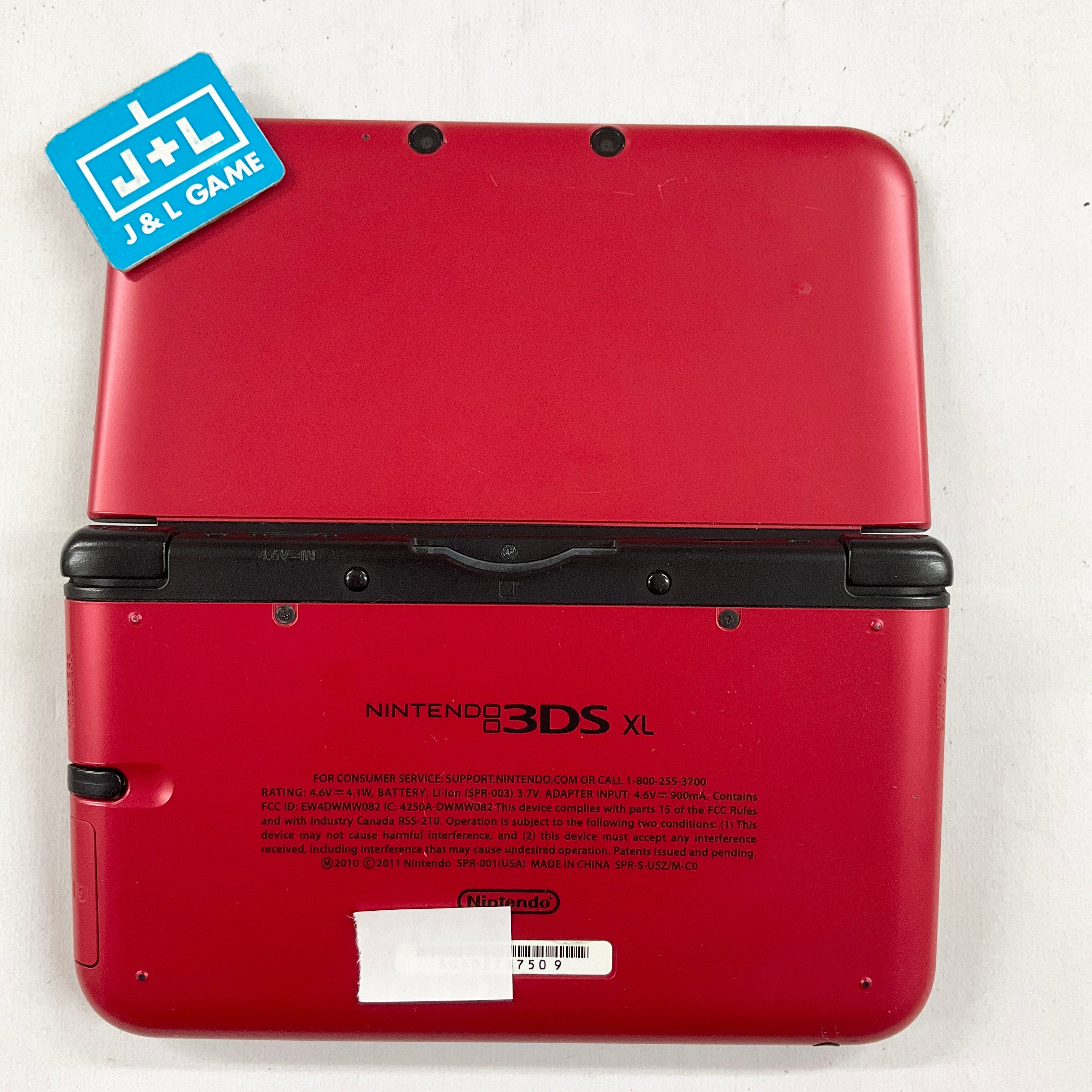 Nintendo 3DS XL Console (Red/Black) - Nintendo 3DS [Pre-Owned] Consoles Nintendo