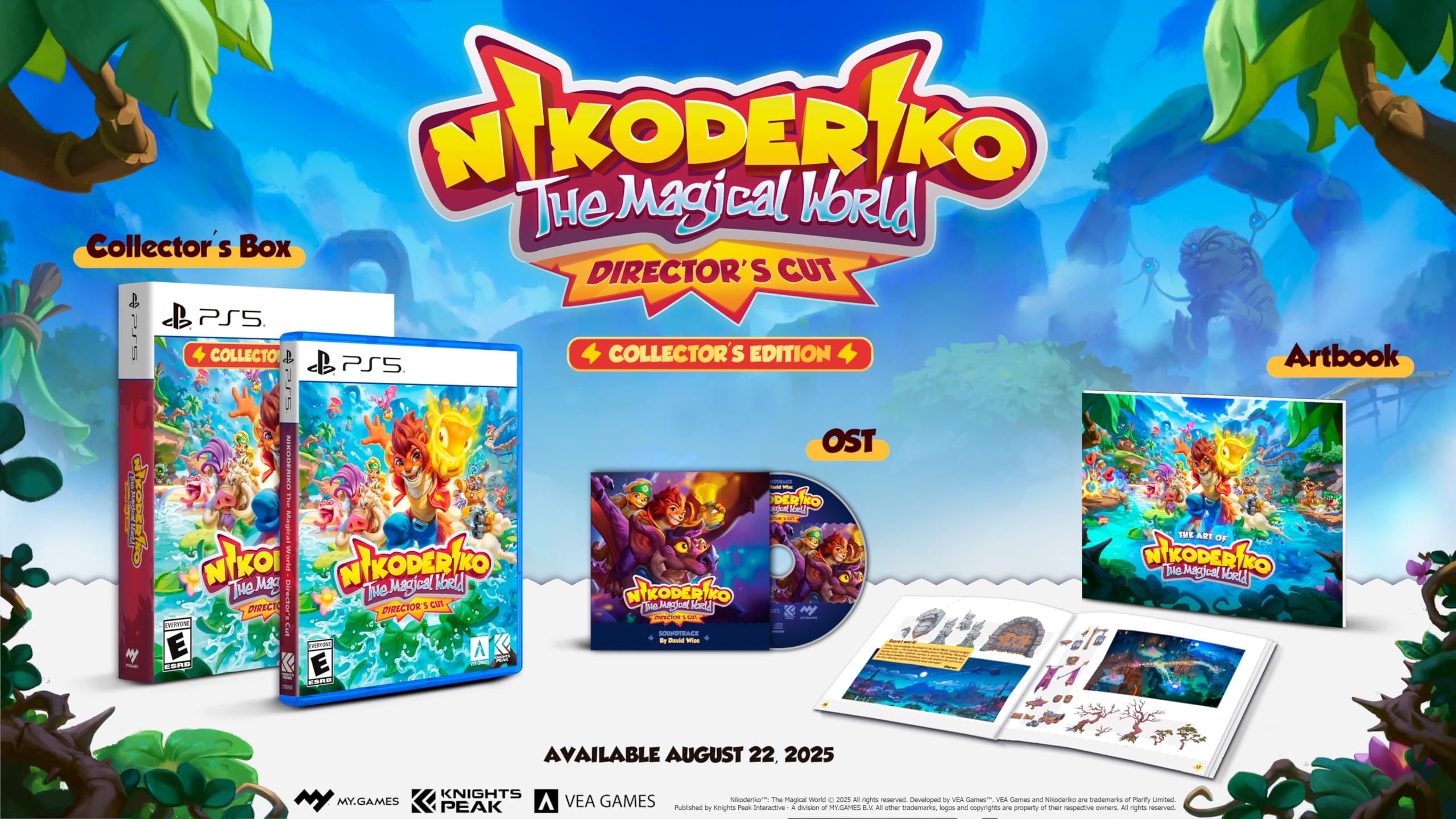 Nikoderiko The Magical World – Director's Cut (Collector's Edition) - (PS5) PlayStation 5 Video Games MY.GAMES