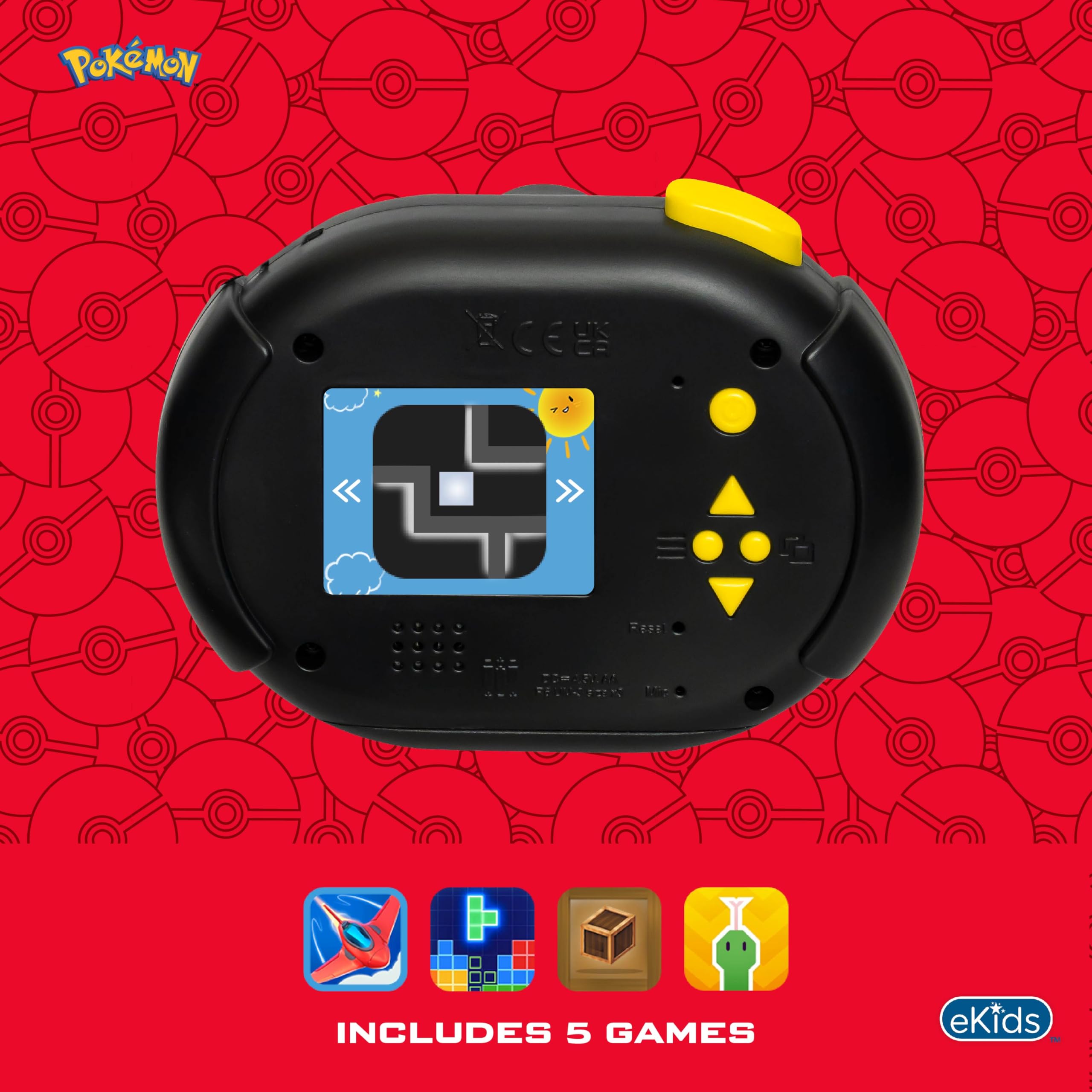 Pokemon Pikachu Kids Camera with SD Card Digital Camera with Video