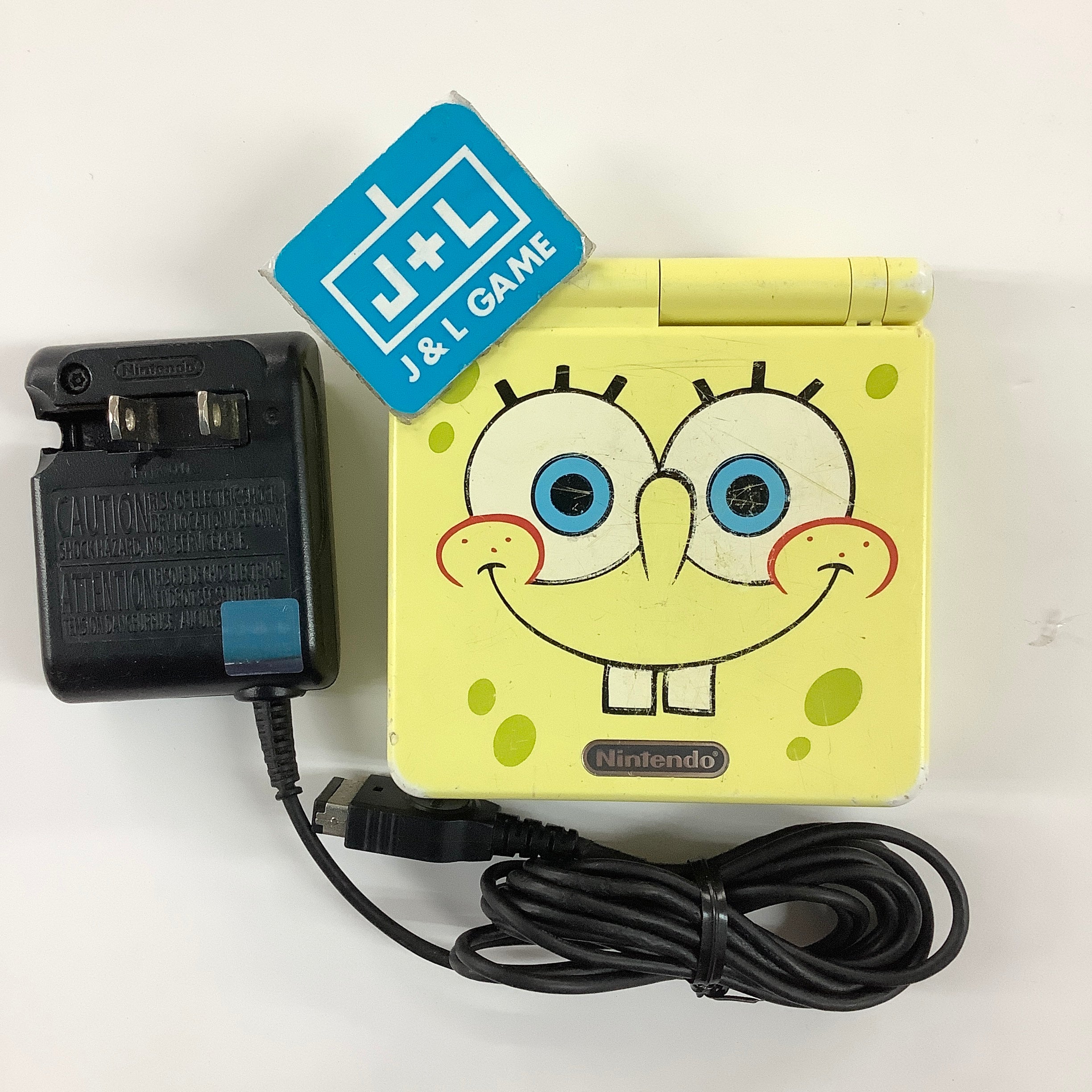 Nintendo Game Boy Advance SP Console AGS - 101 (SpongeBob SquarePants) - (GBA) Game Boy Advance SP [Pre-Owned] Consoles Nintendo