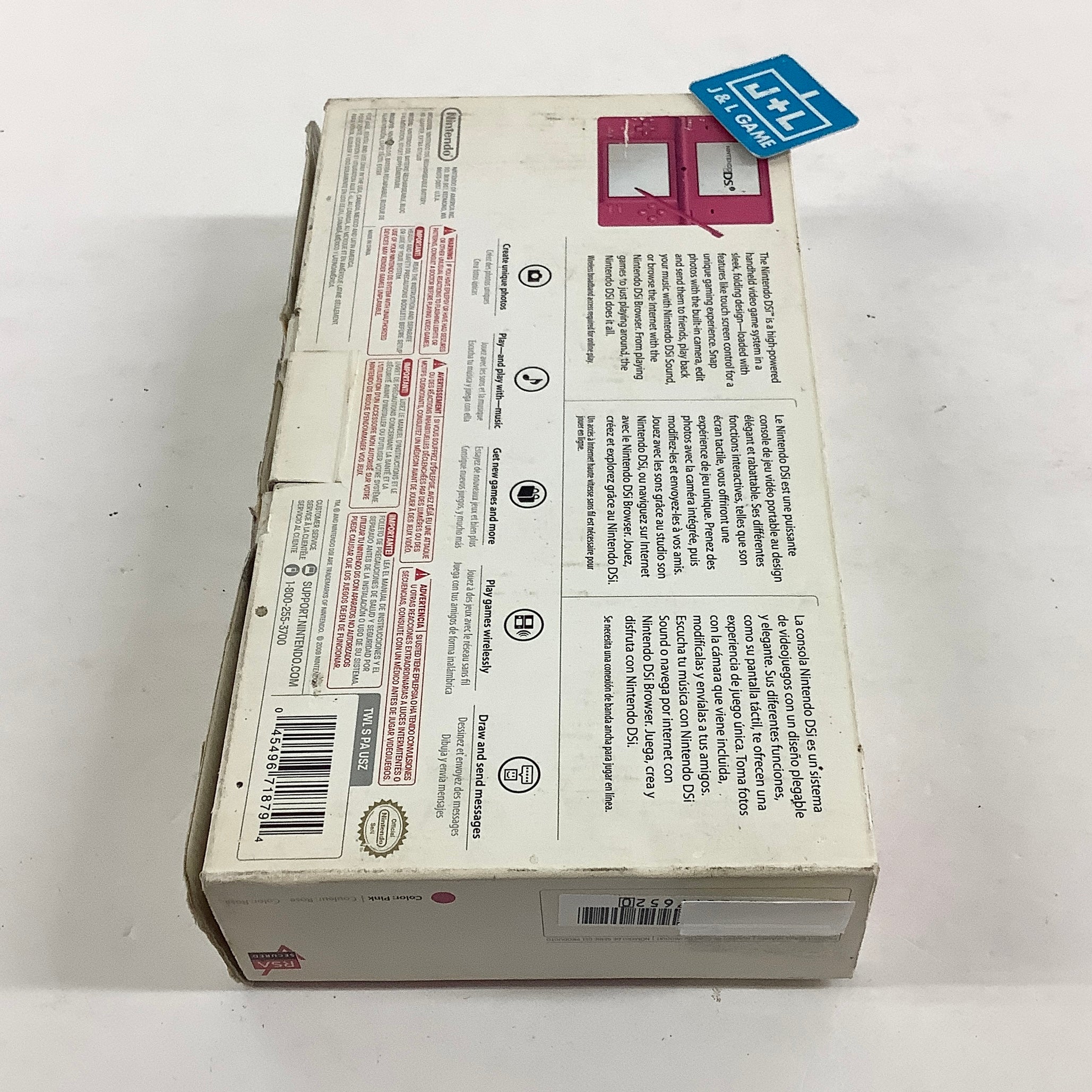 Nintendo DSi Console (Pink) - (NDS) Nintendo DS (Pre-Owned) Consoles Nintendo