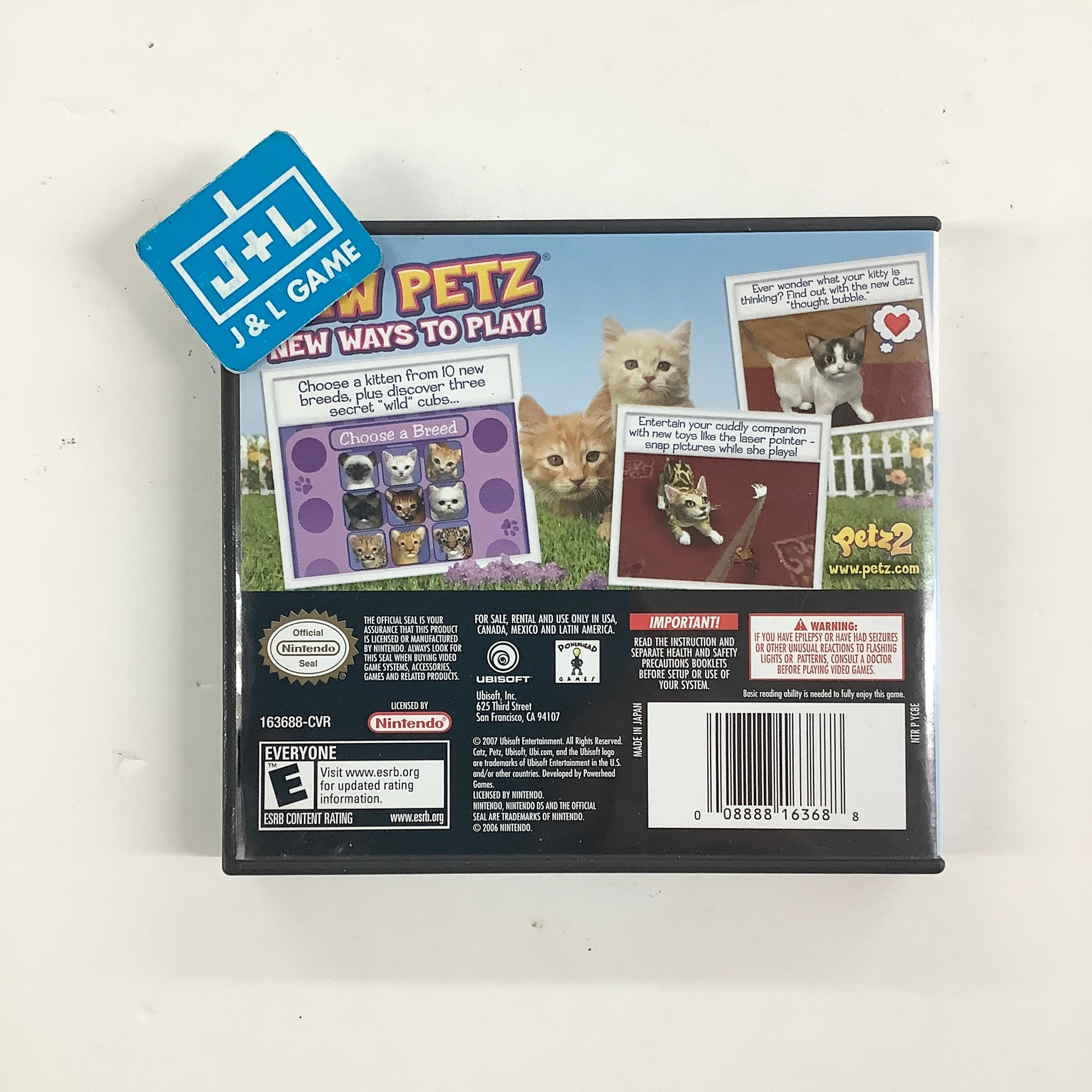 Petz: Catz 2 - (NDS) Nintendo DS [Pre-Owned]