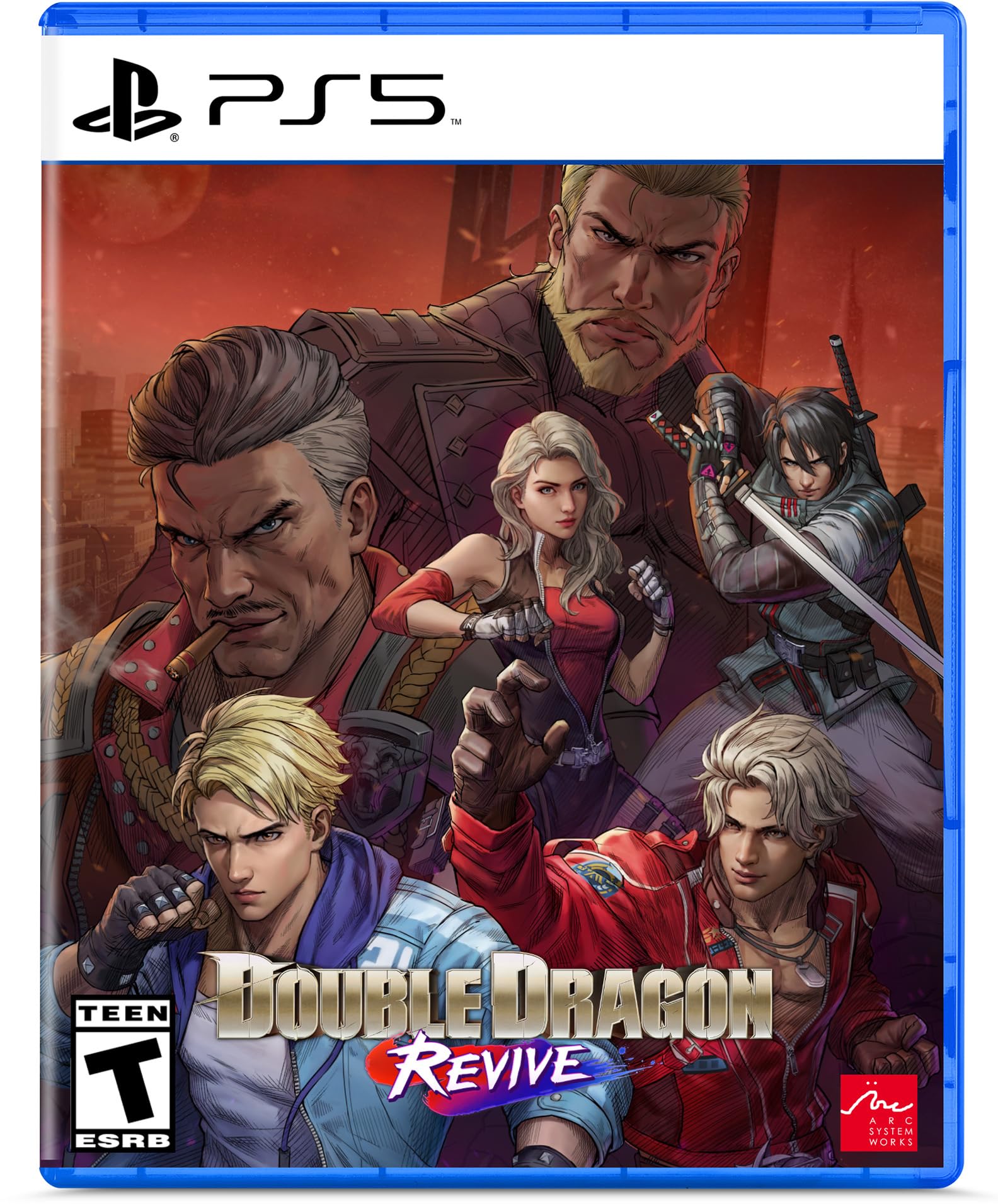 Double Dragon Revive - (PS5) PlayStation 5 Video Games Arc System Works