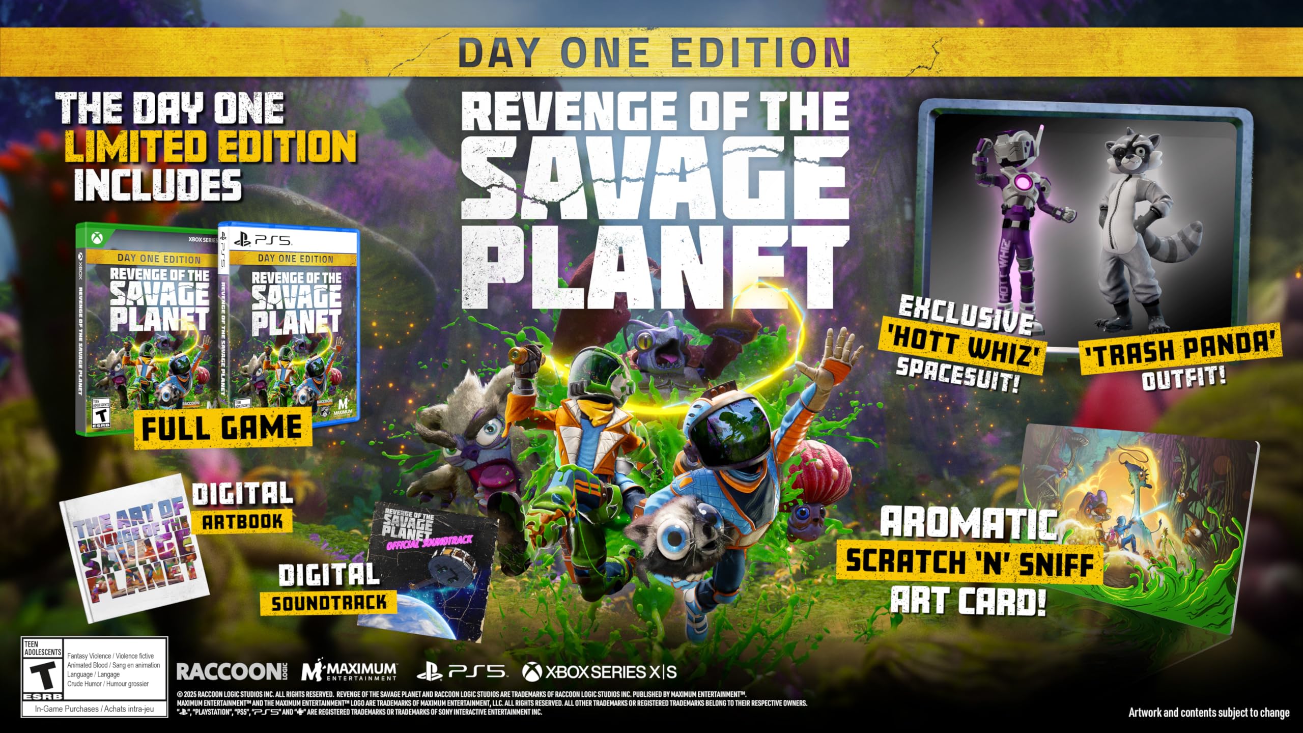 Revenge of the Savage Planet (Day One Edition) - (PS5) PlayStation 5 Video Games Maximum Entertainment
