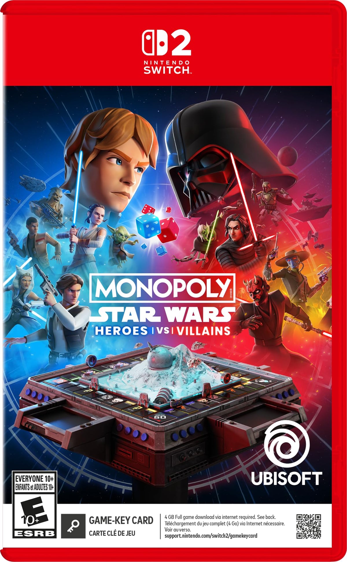 Monopoly Star Wars Heroes vs. Villains - (NS2) Nintendo Switch 2