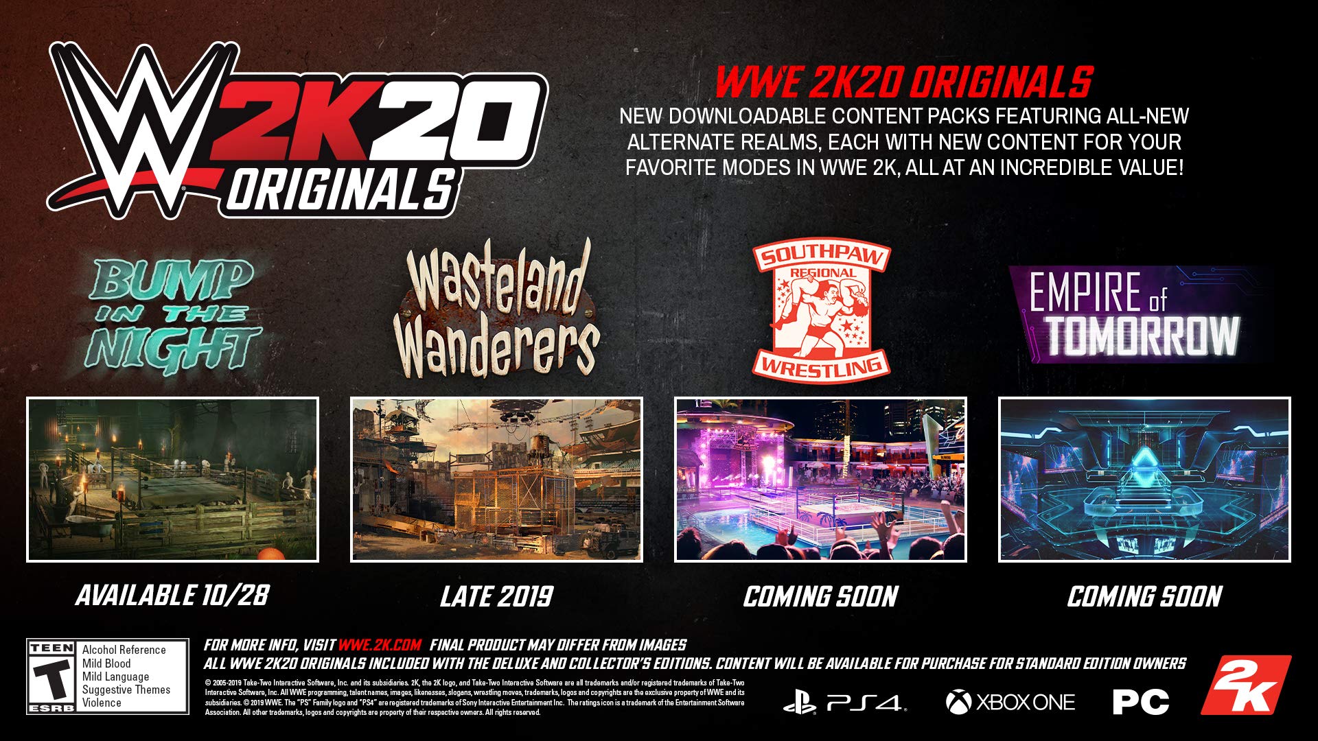 WWE 2K20 (Deluxe Edition) - (PS4) PlayStation 4 Video Games 2K Games