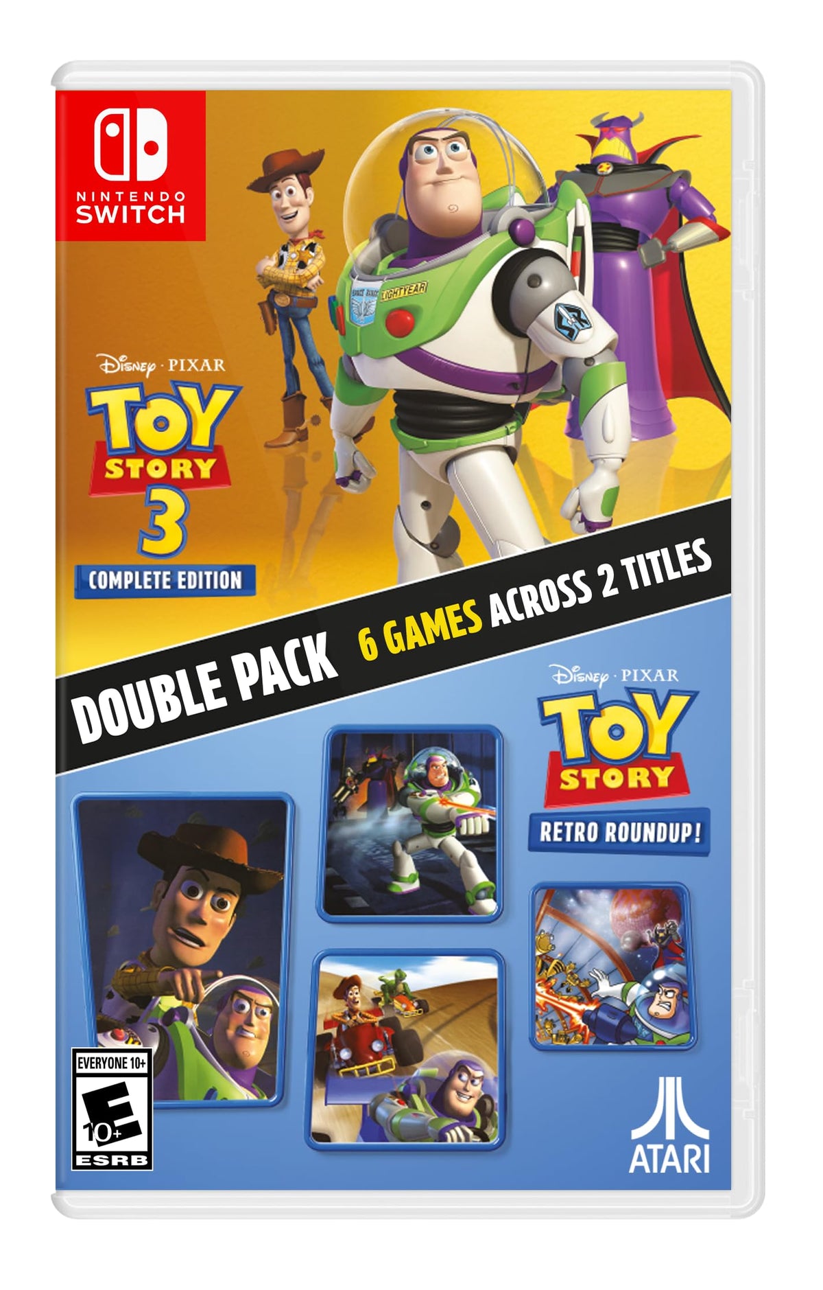 Toy Story: Retro Roundup! + Toy Story 3 Complete Edition Double Pack - (NSW) Nintendo Switch