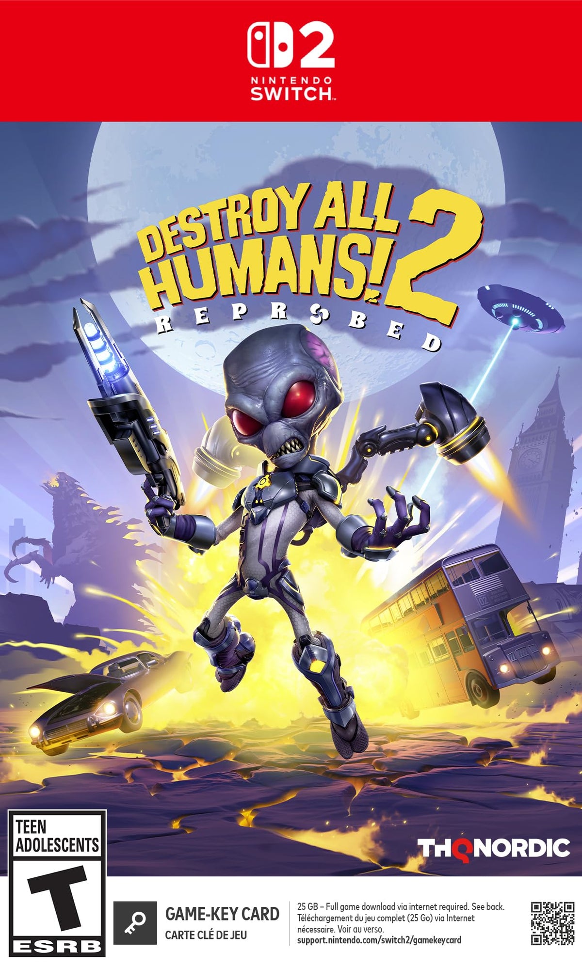 Destroy All Humans! 2: Reprobed - (NS2) Nintendo Switch 2