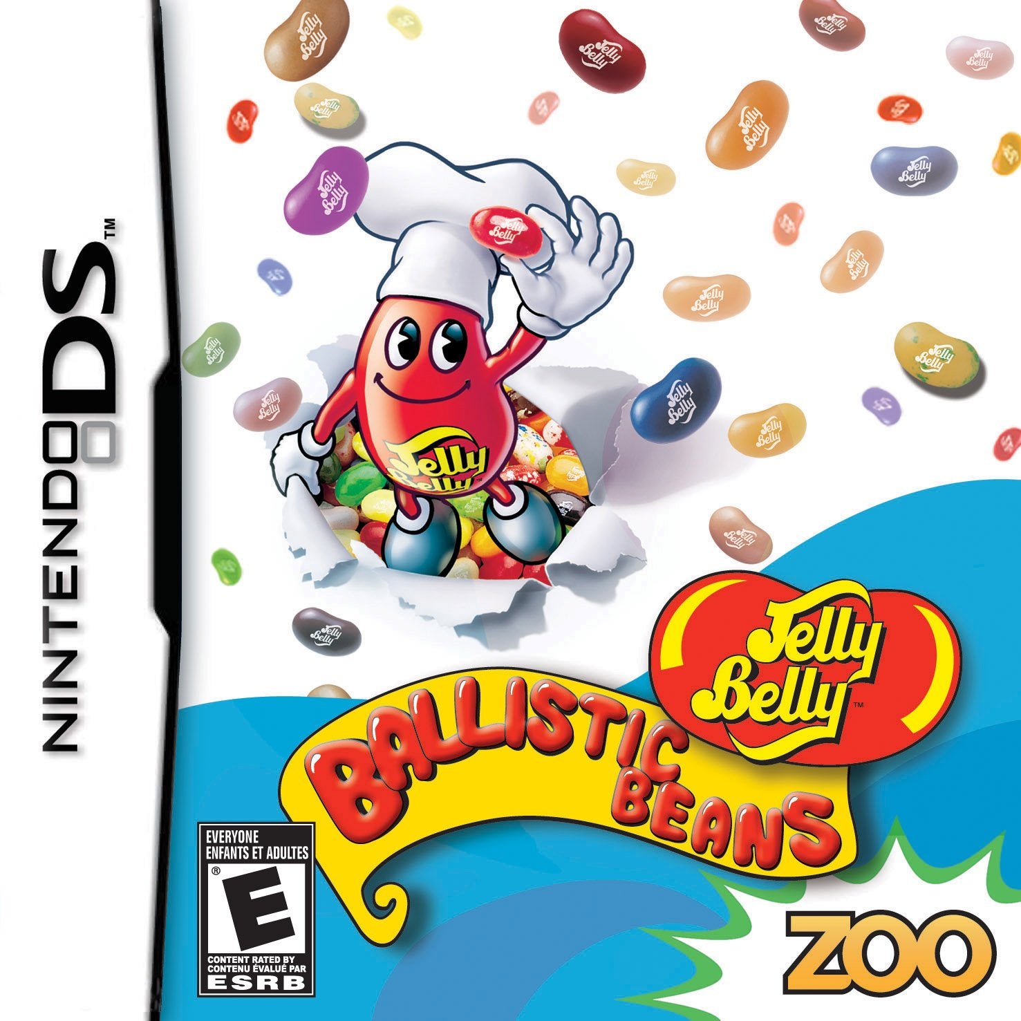 Jelly Belly Ballistic Beans - (NDS) Nintendo DS [Pre-Owned] Video Games Zoo Games   