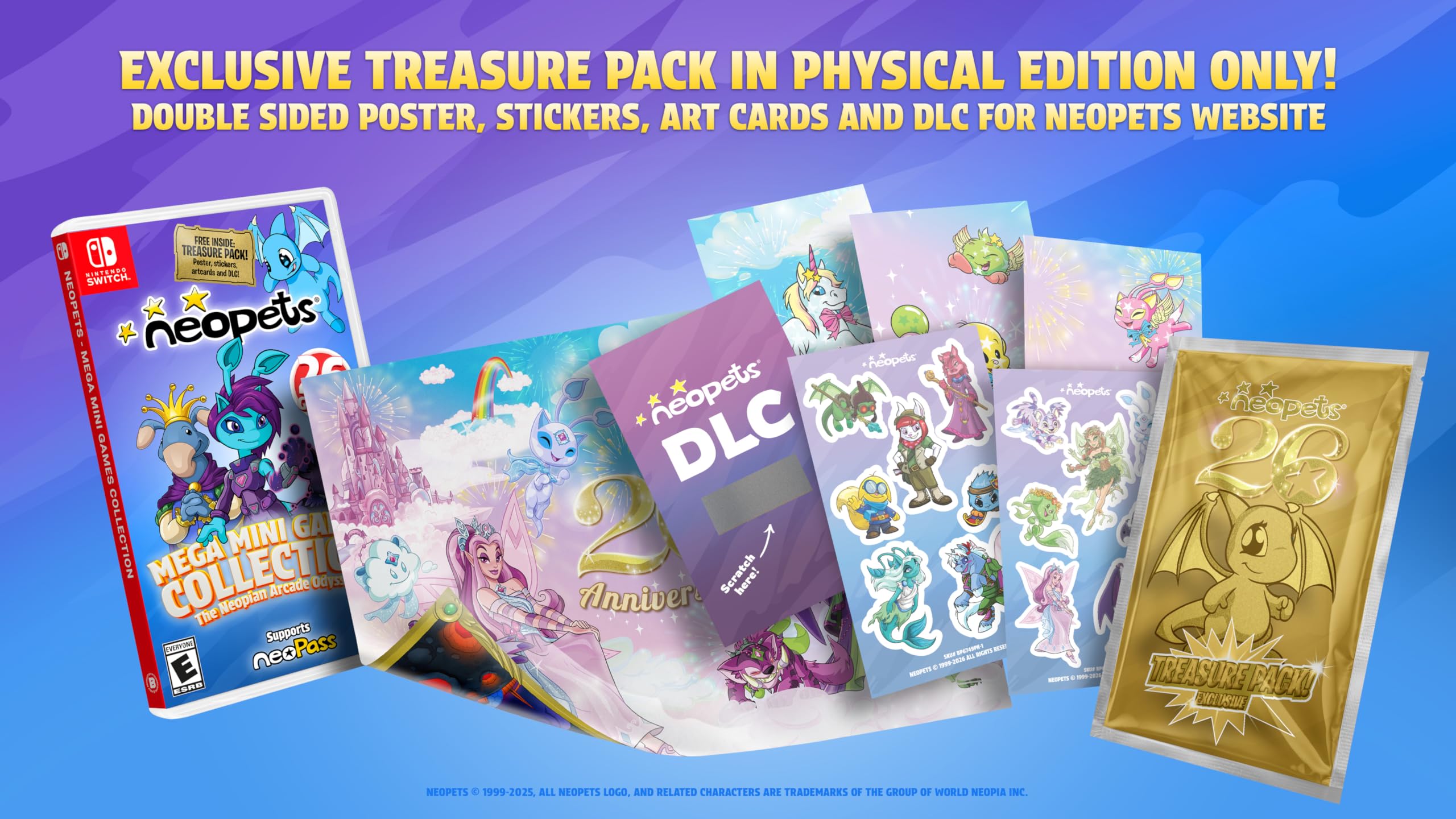 Neopets - Mega Mini Games Collection - The Neopian Arcade Odyssey - (NSW) Nintendo Switch