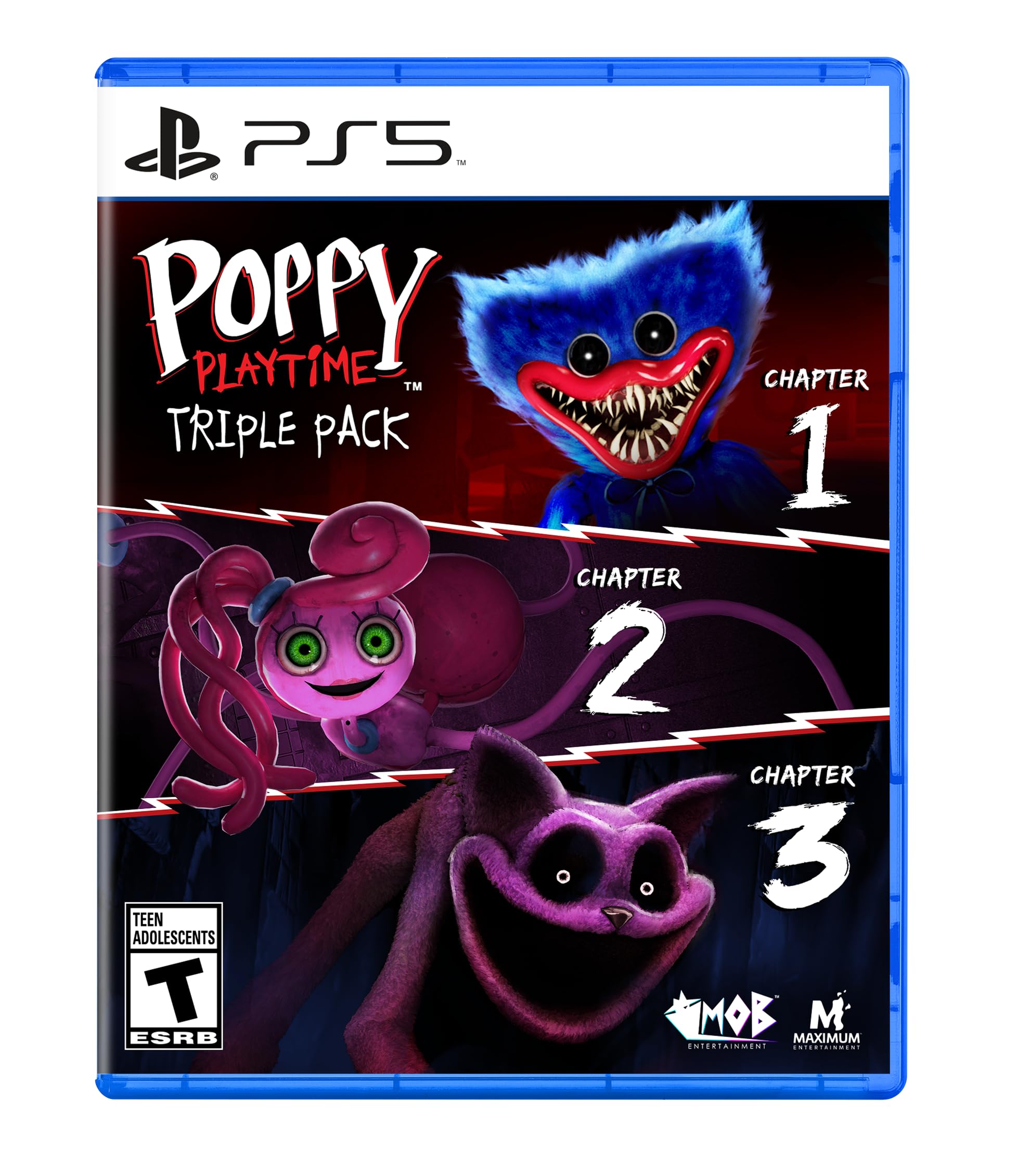Poppy Playtime Triple Pack - (PS5) PlayStation 5 Video Games Maximum Entertainment