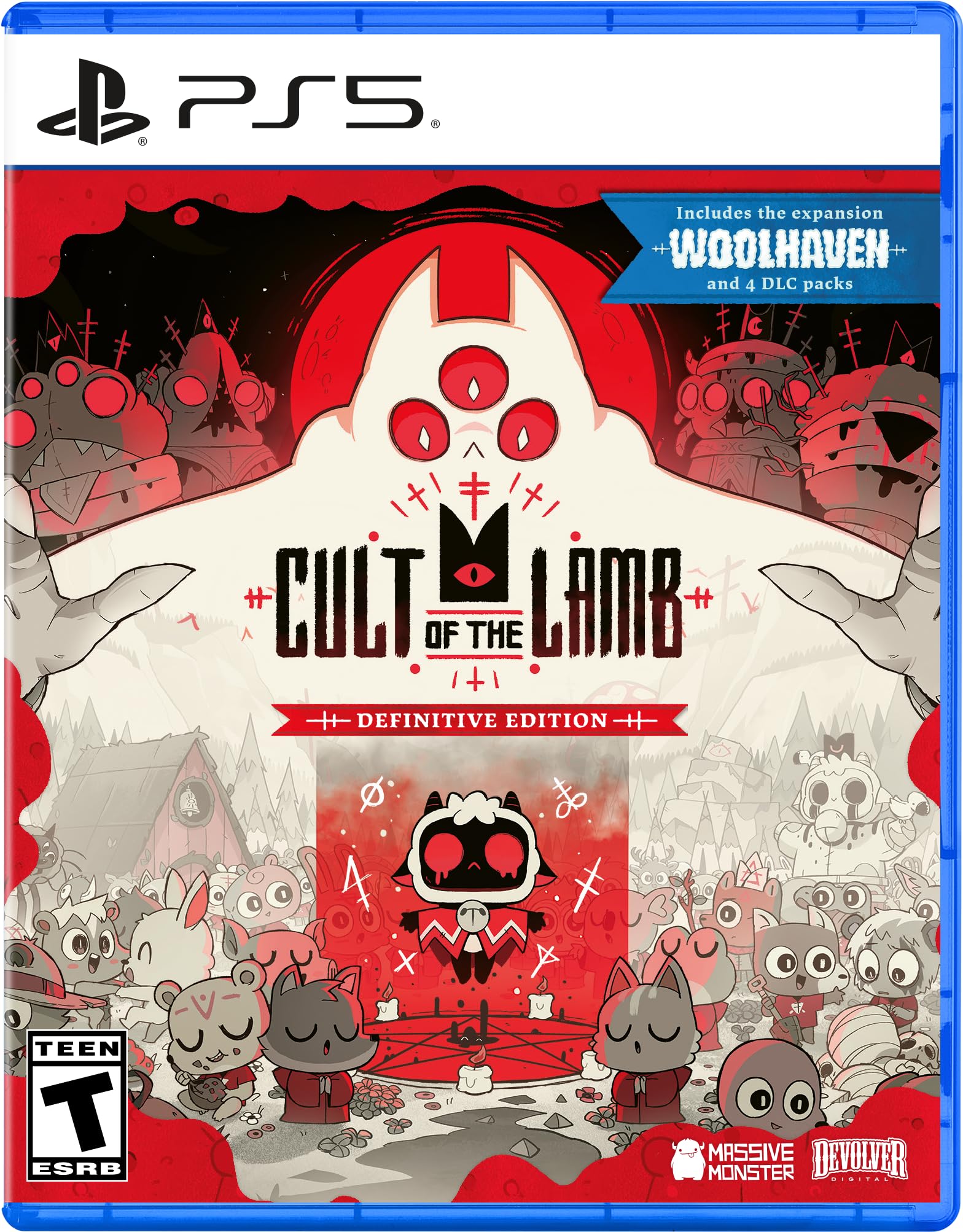 Cult of the Lamb (Definitive Edition) - (PS5) PlayStation 5 Video Games Devolver Digital