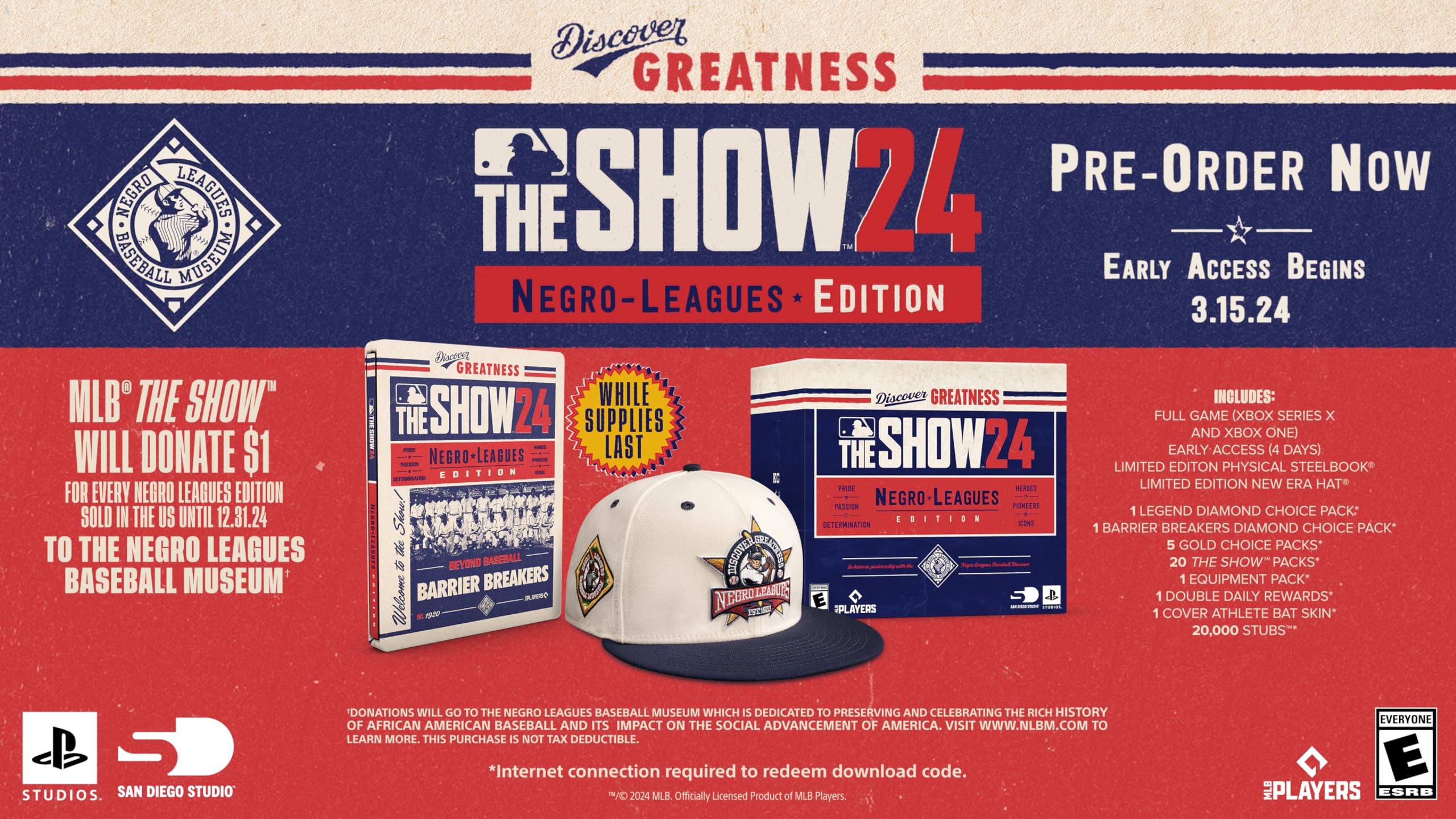 MLB The Show 24 (Negro Leagues Edition) - (XSX) Xbox Series X [Pre-Owned] Video Games Solutions 2 Go