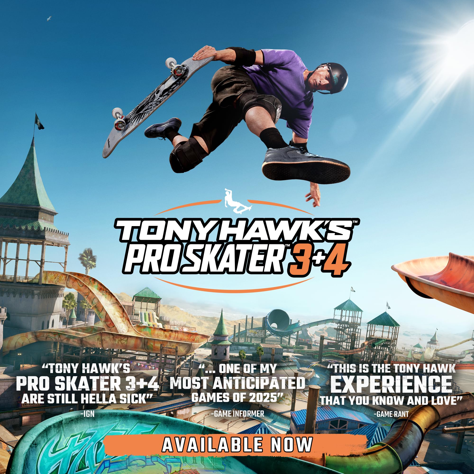 Tony Hawk's Pro Skater 3+4 (Collector's Edition) – (PS5) PlayStation 5 Video Games Activision