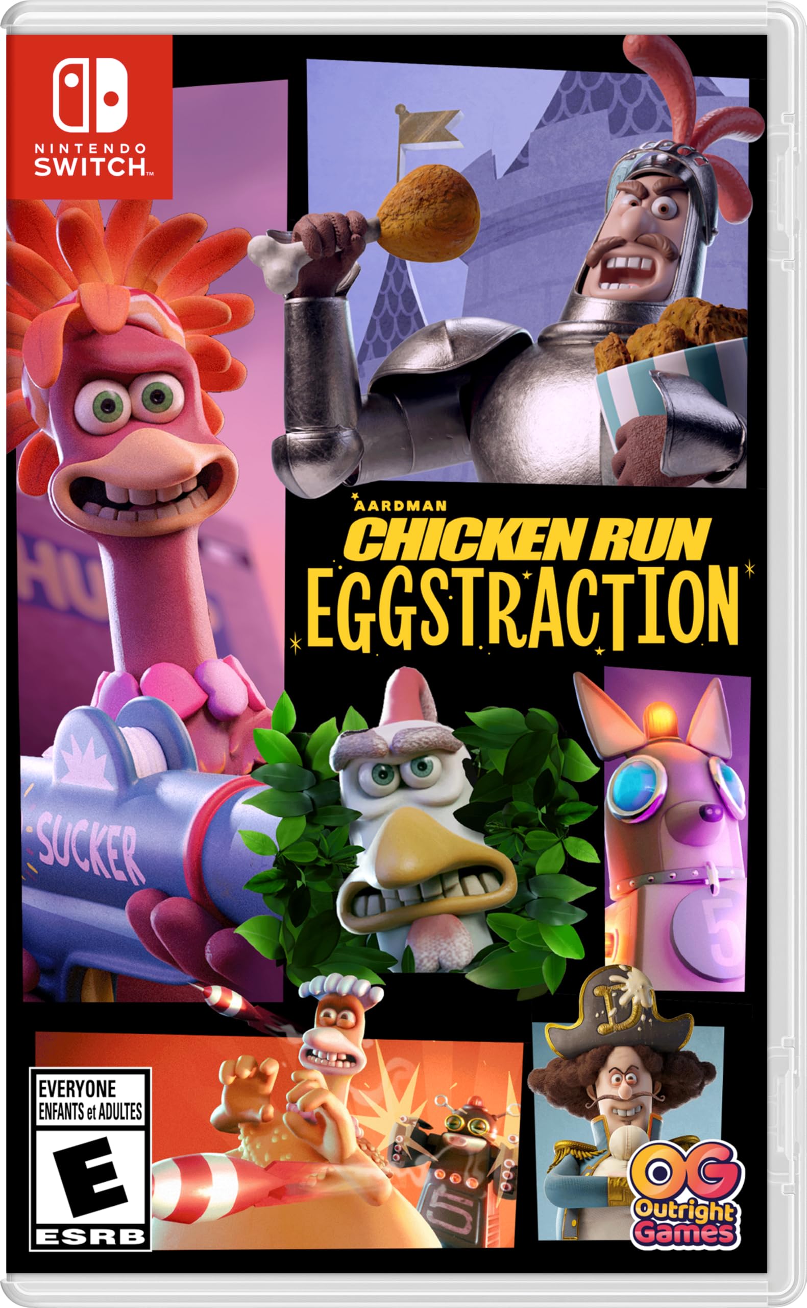Chicken Run Eggstraction - (NSW) Nintendo Switch [Pre-Owned]