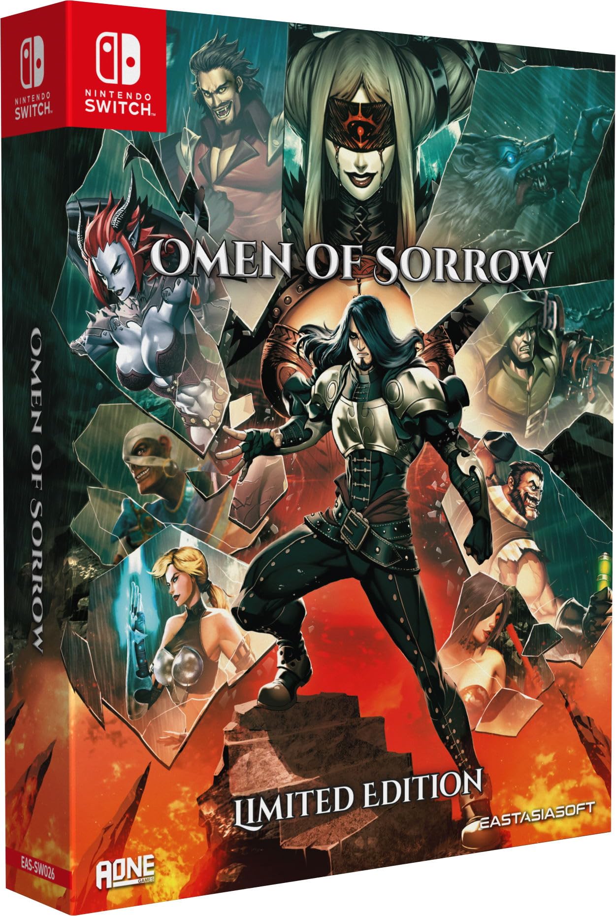 Omen of Sorrow (Limited Edition) - (NSW) Nintendo Switch [Pre-Owned] (Asia Import) Video Games Eastasiasoft