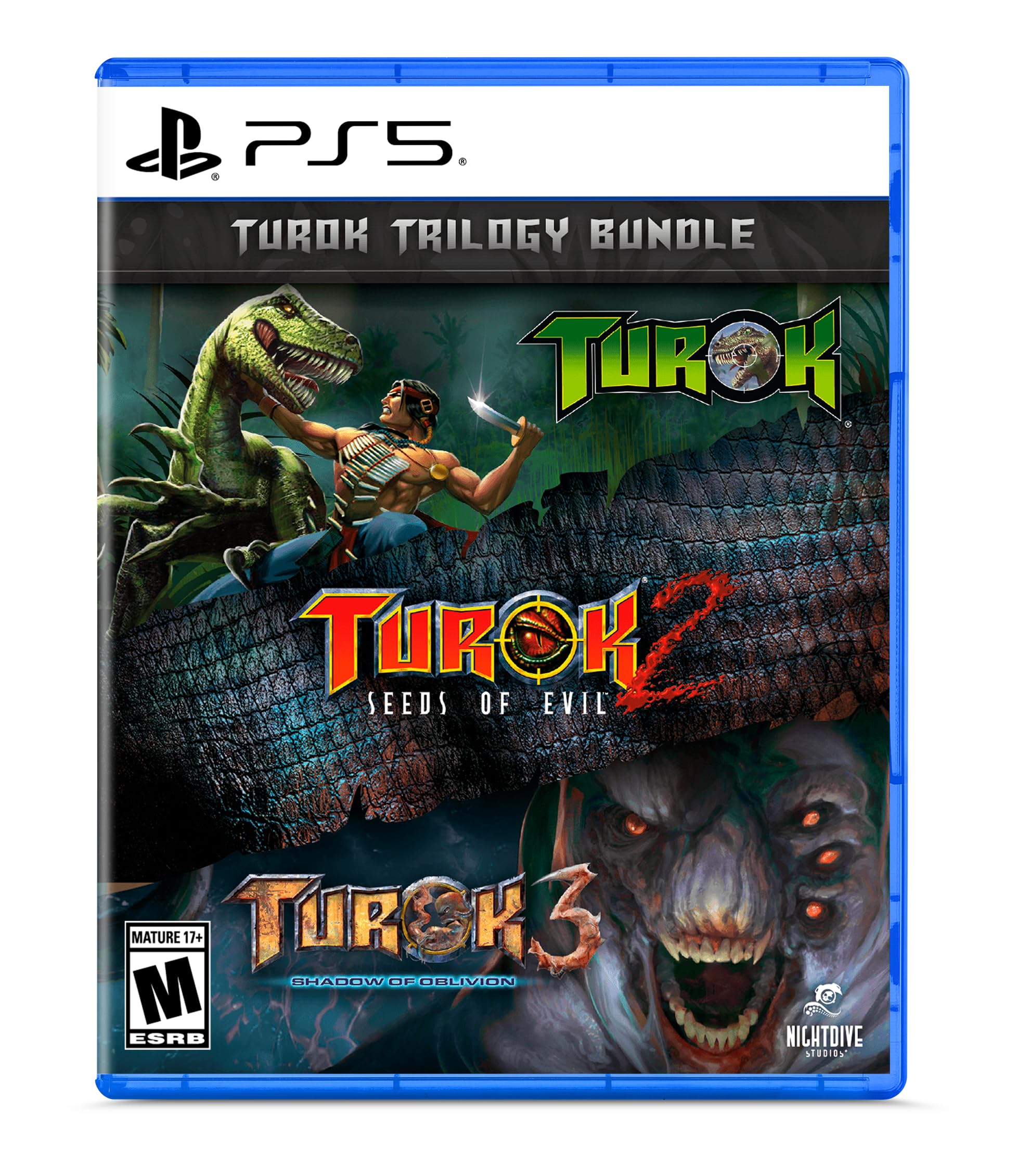 Turok Trilogy Bundle - (PS5) PlayStation 5 Video Games Atari