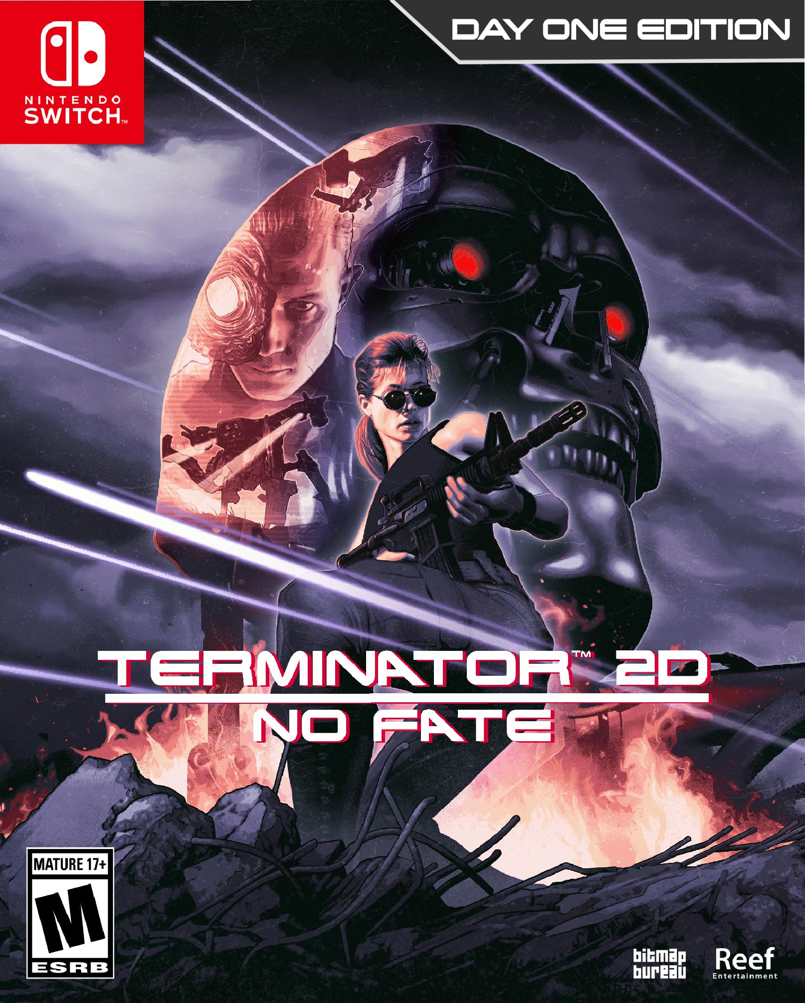 Terminator 2D: NO FATE Day One Edition - (NSW) Nintendo Switch Video Games Reef Entertainment