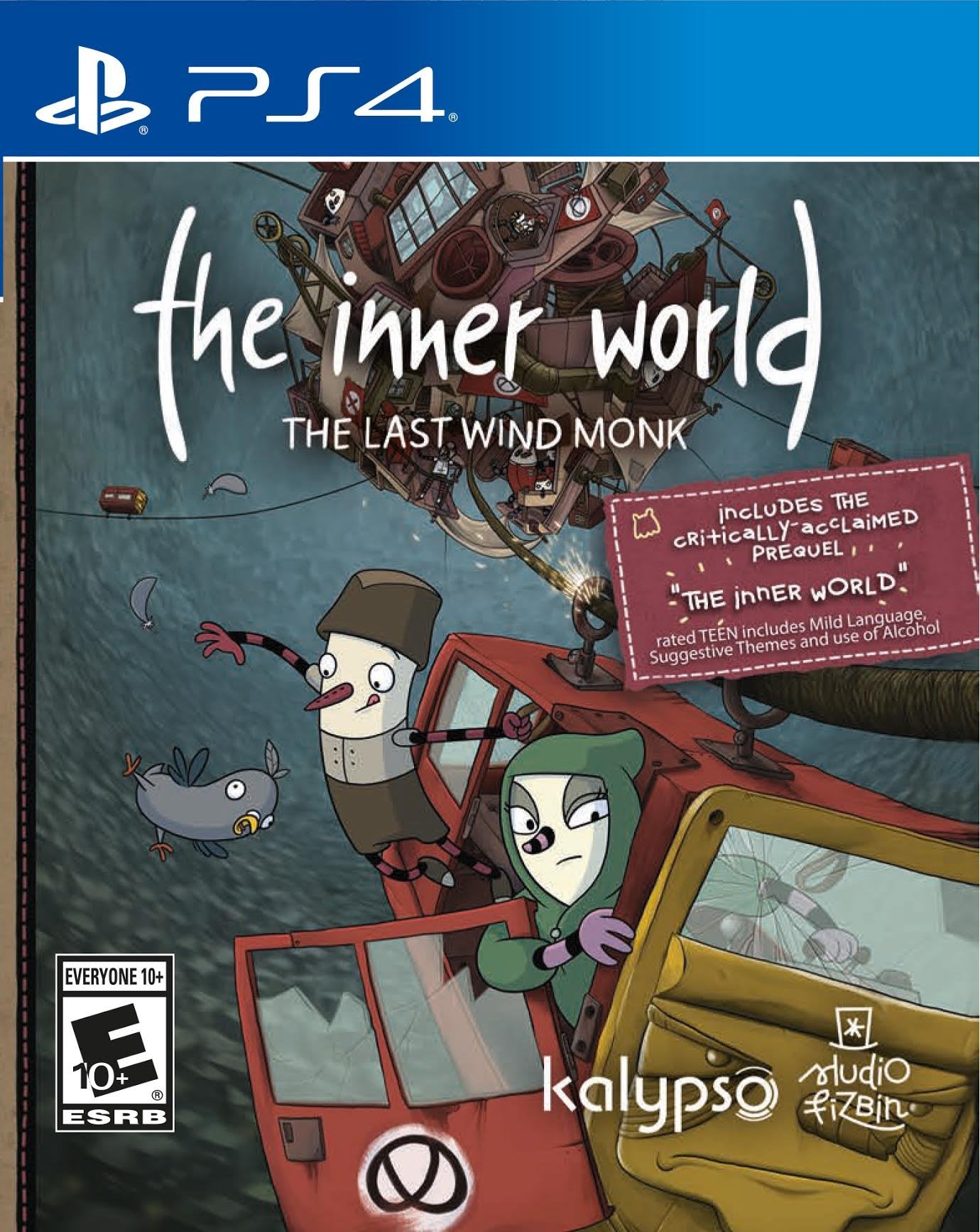 The Inner World The Last Wind Monk - (PS4) PlayStation 4 [Pre-Owned] Video Games Kalypso Media