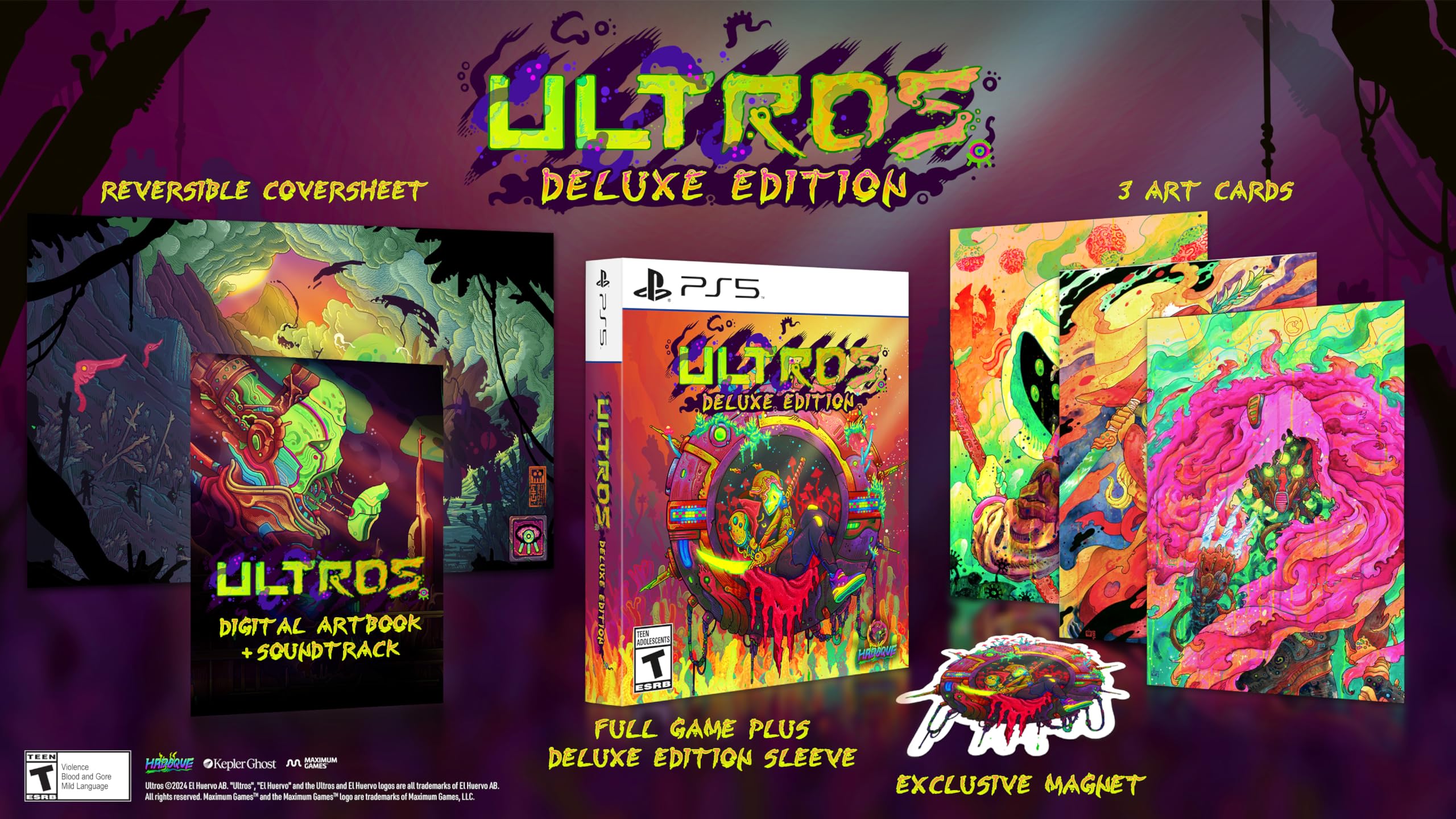 Ultros: Deluxe Edition - (PS5) Playstation 5 [Pre-Owned] Video Games Maximum Entertainment   