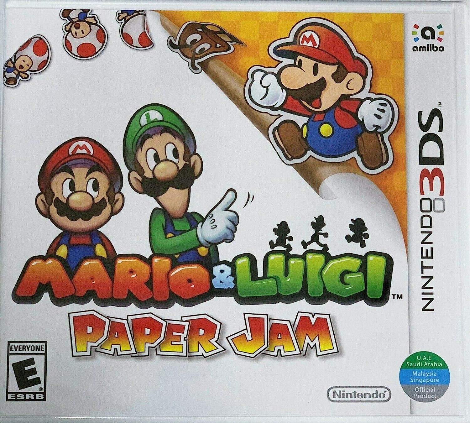 Mario & Luigi: Paper Jam - Nintendo 3DS (World Edition) Video Games Nintendo   