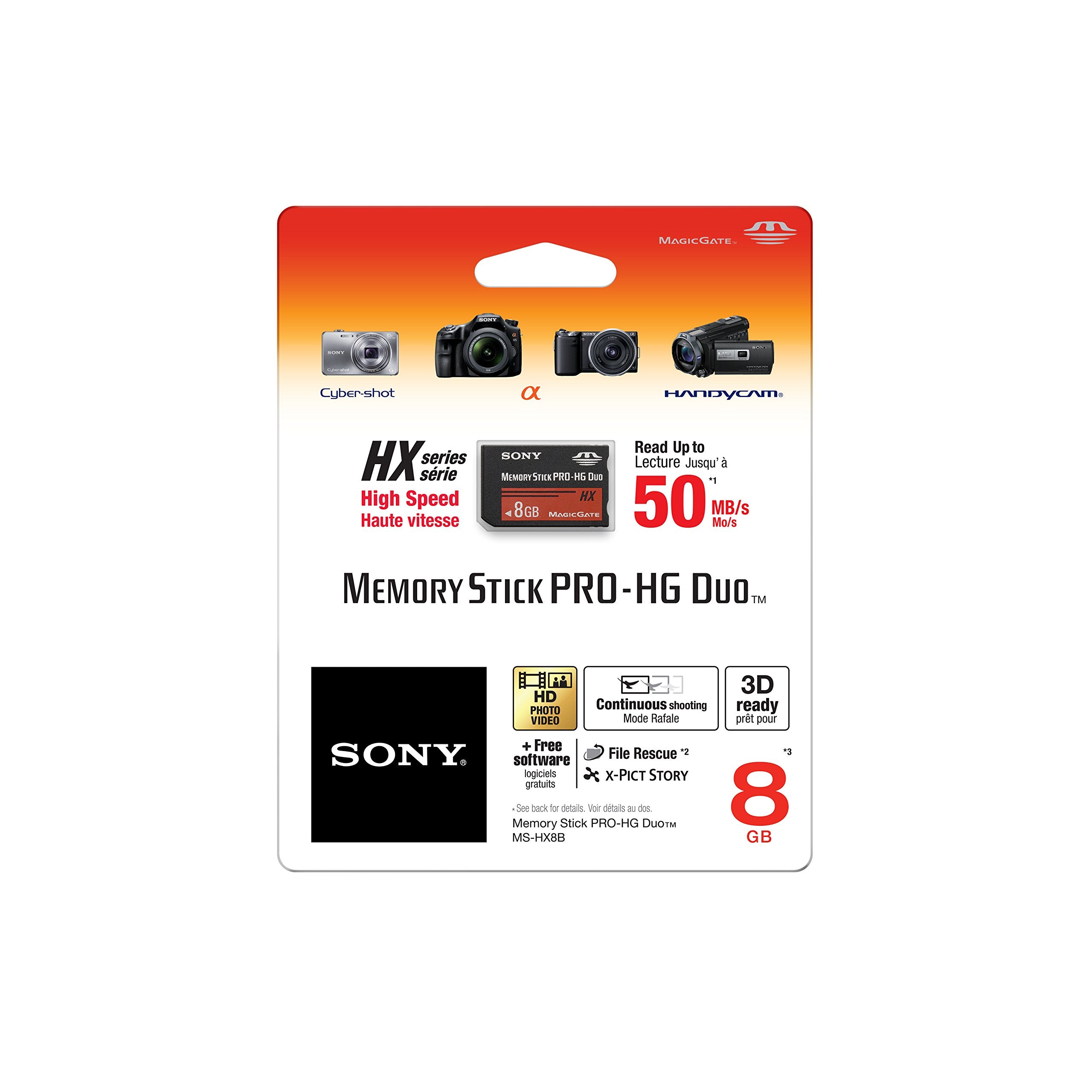 Sony 8 GB PRO-HG Duo HX Memory Stick - SONY PSP