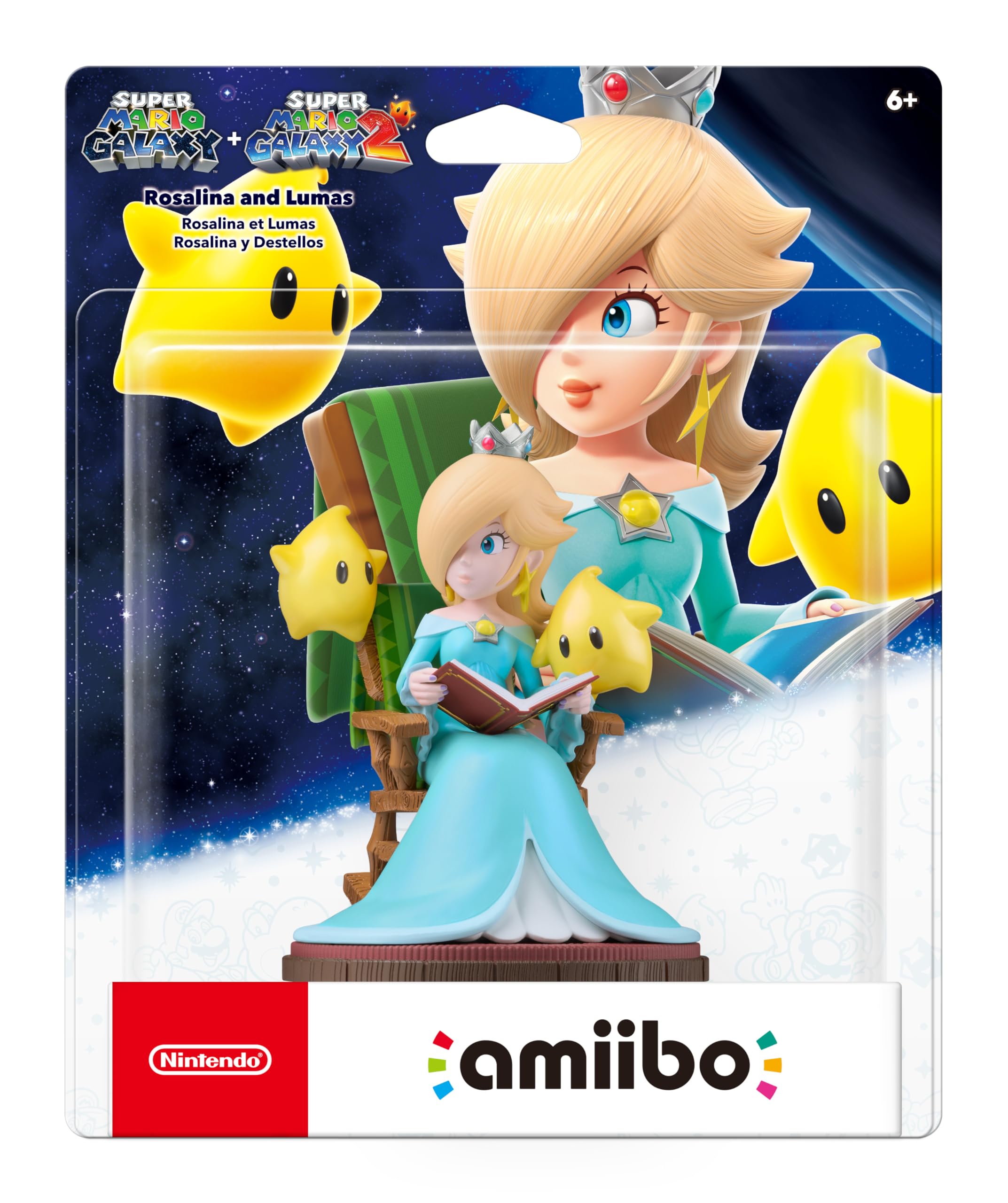 Rosalina and Lumas (Super Mario Galaxy + Super Mario Galaxy 2 Series) - Nintendo Amiibo Amiibo Nintendo