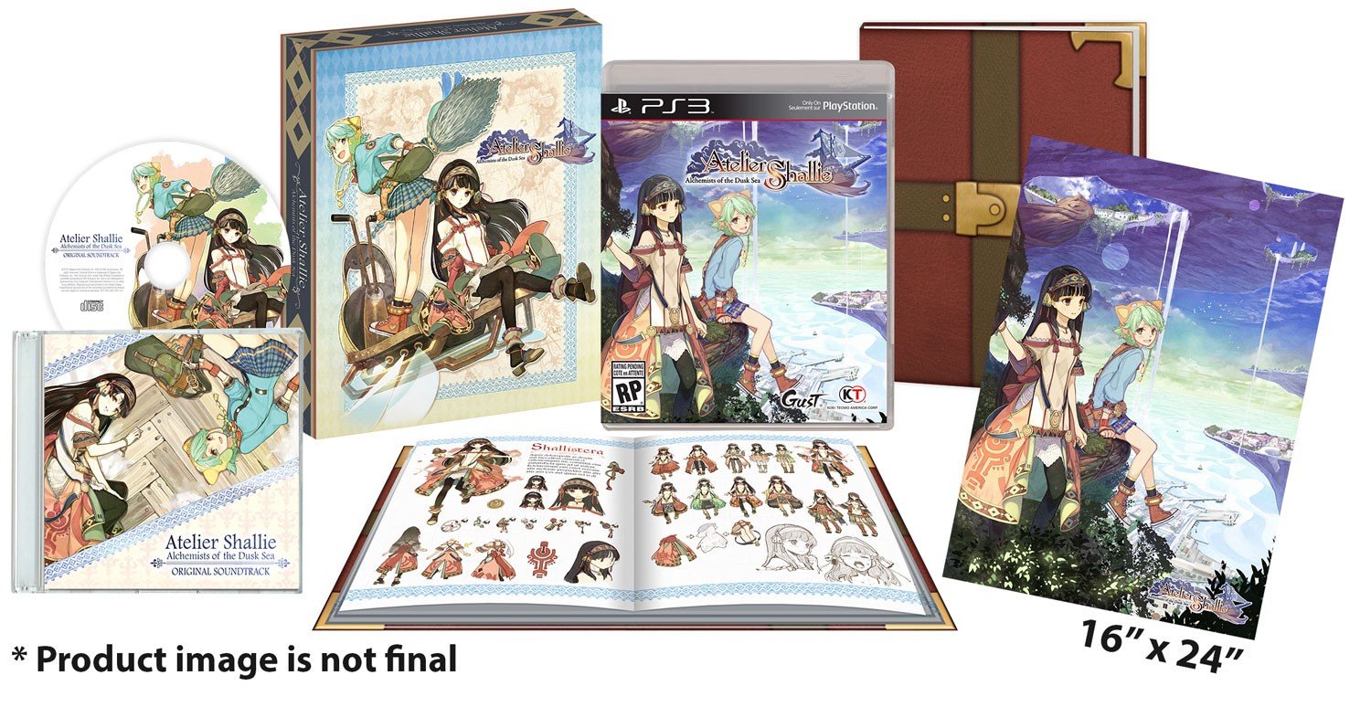 Atelier Shallie: Alchemists of the Dusk Sea (Limited Edition) - (PS3) PlayStation 3 Video Games Koei Tecmo Games   