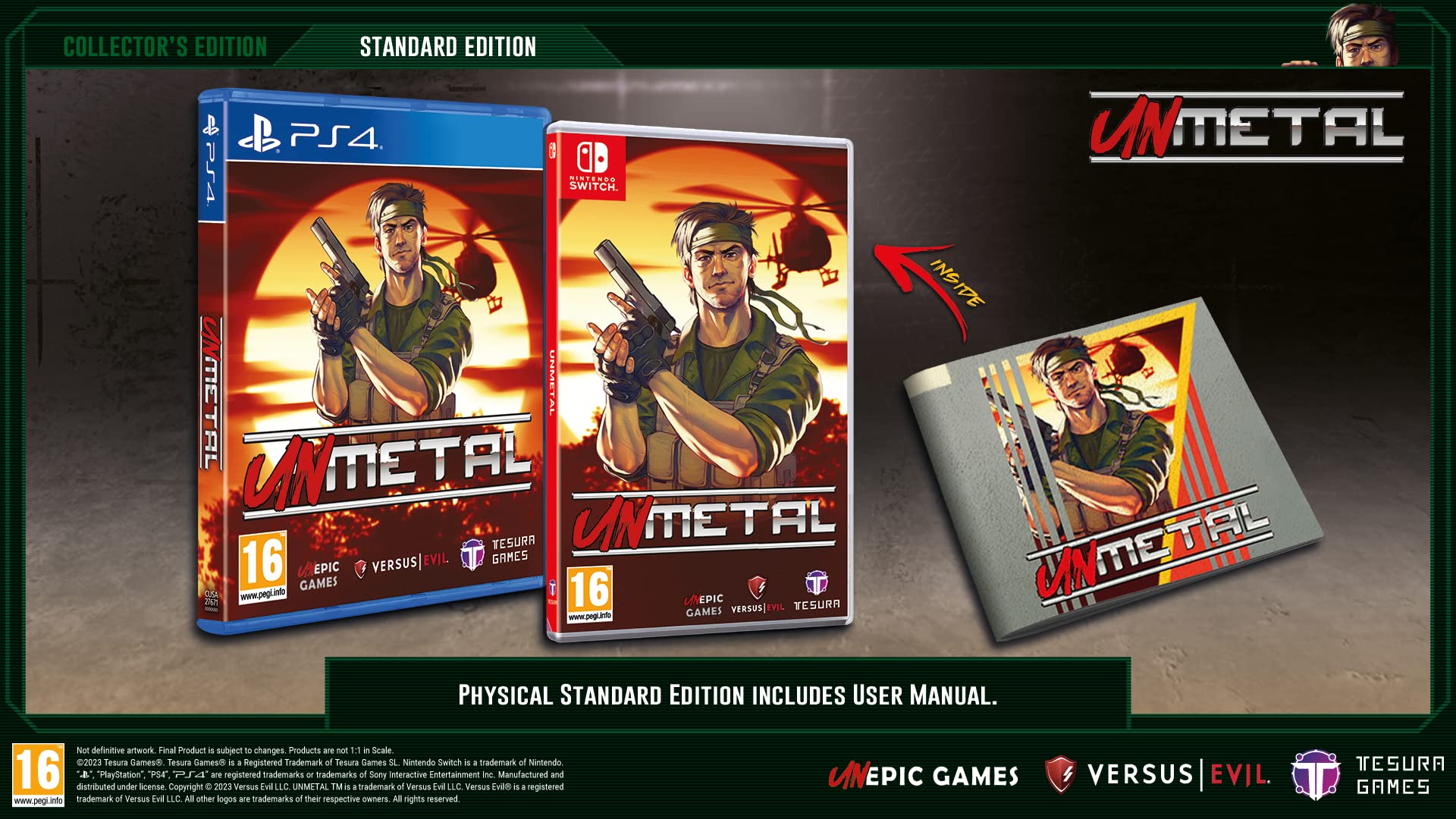 UnMetal - (NSW) Nintendo Switch (European Import) Video Games Tesura Games   
