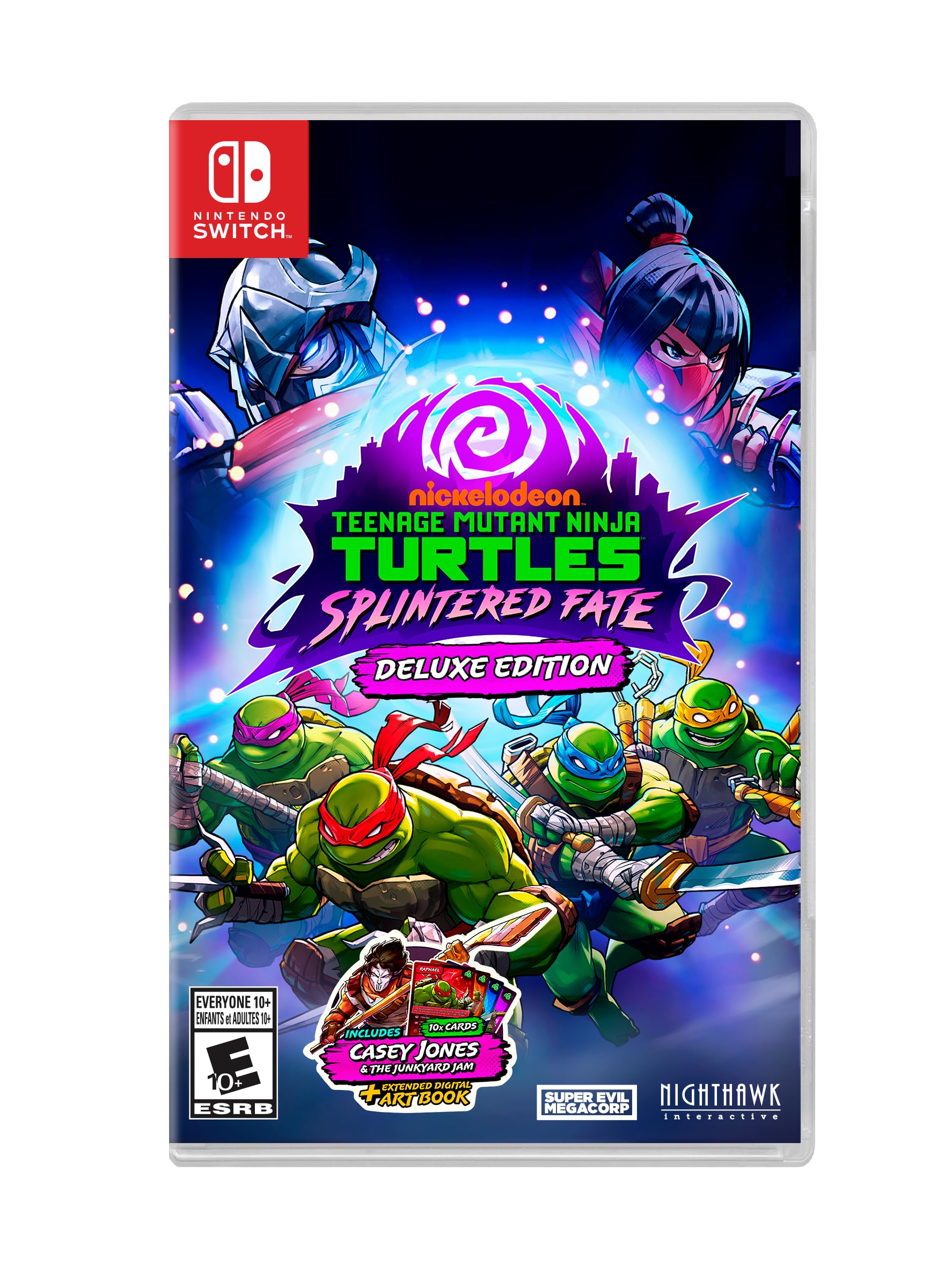 Teenage Mutant Ninja Turtles: Splintered Fate Deluxe Edition - (NSW) Nintendo Switch Video Games Nighthawk Interactive