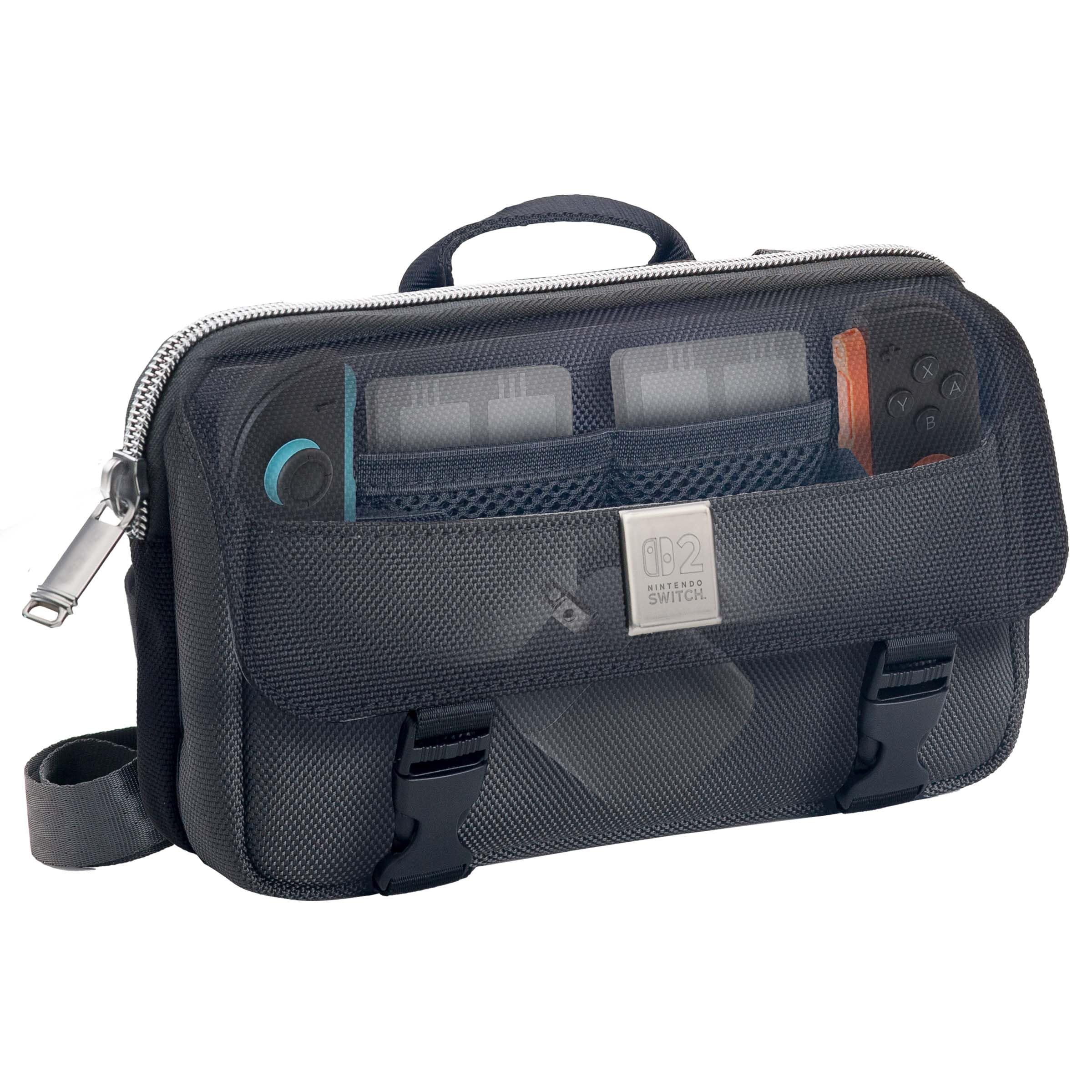 RDS Industries Game Traveler Deluxe Horizontal Crossbody Bag - (NS2) Nintendo Switch 2 Accessories Game Traveler