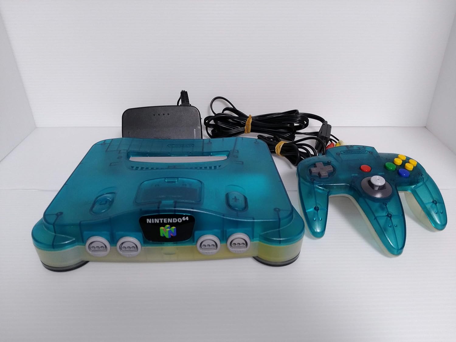 Nintendo 64 Hardware Console (Clear Blue) - (N64) Nintendo 64 [Pre-Owned] (Japanese Import) Consoles Nintendo   