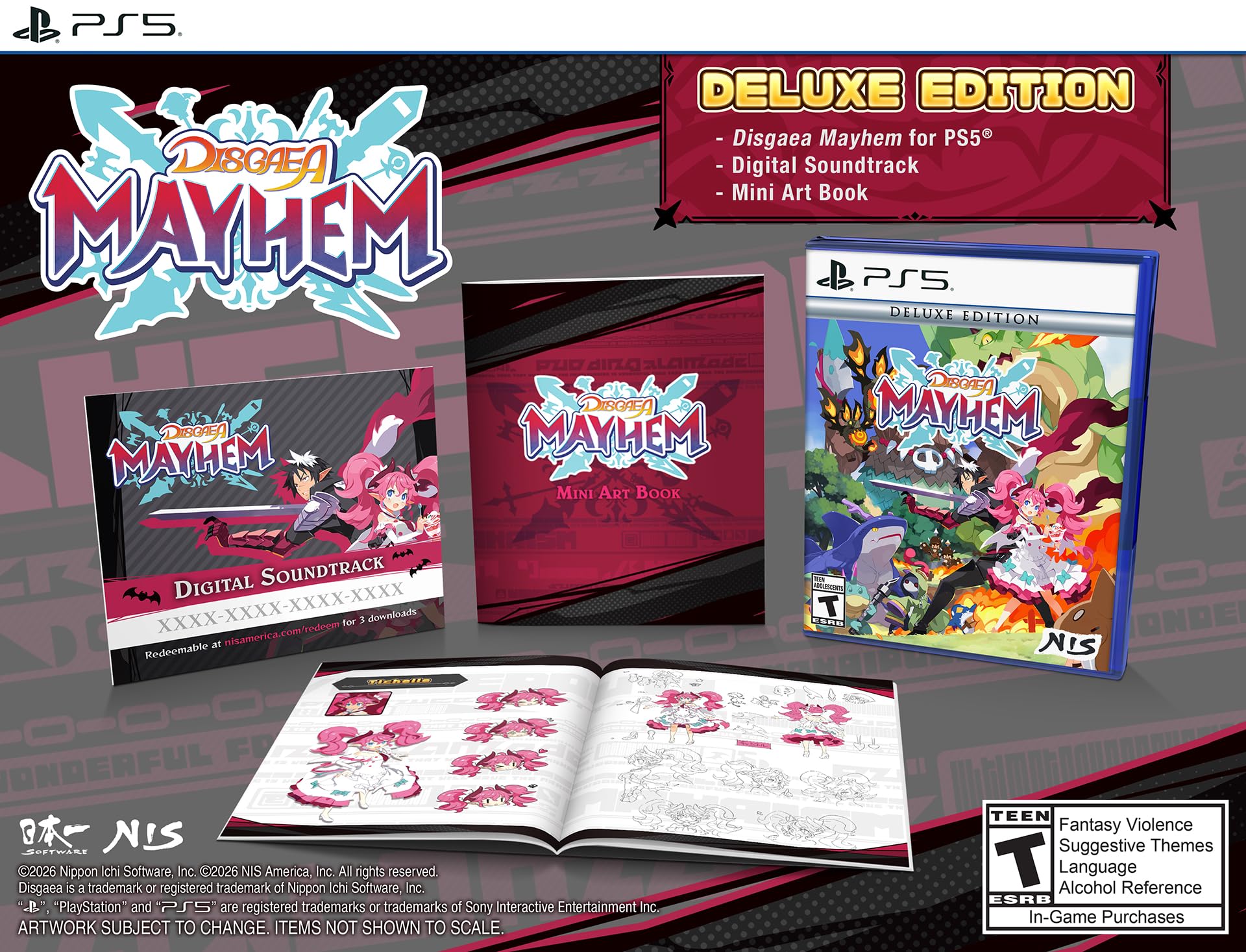 Disgaea Mayhem (Deluxe Edition) - (PS5) PlayStation 5 Video Games NIS America