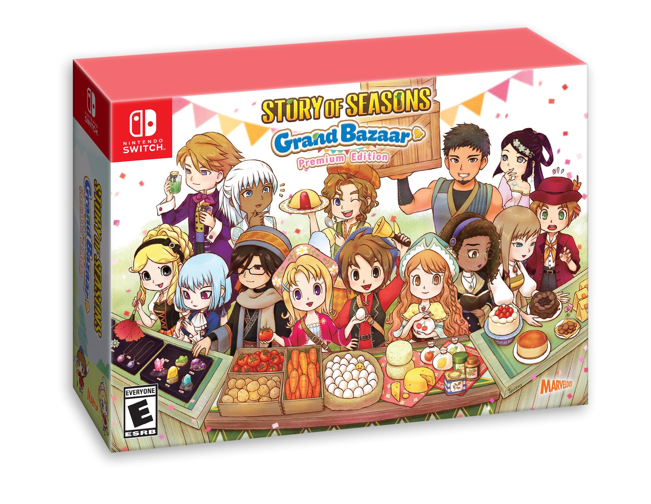 Story of Seasons: Grand Bazaar (Premium Edition) - (NSW) Nintendo Switch Video Games XSEED Games