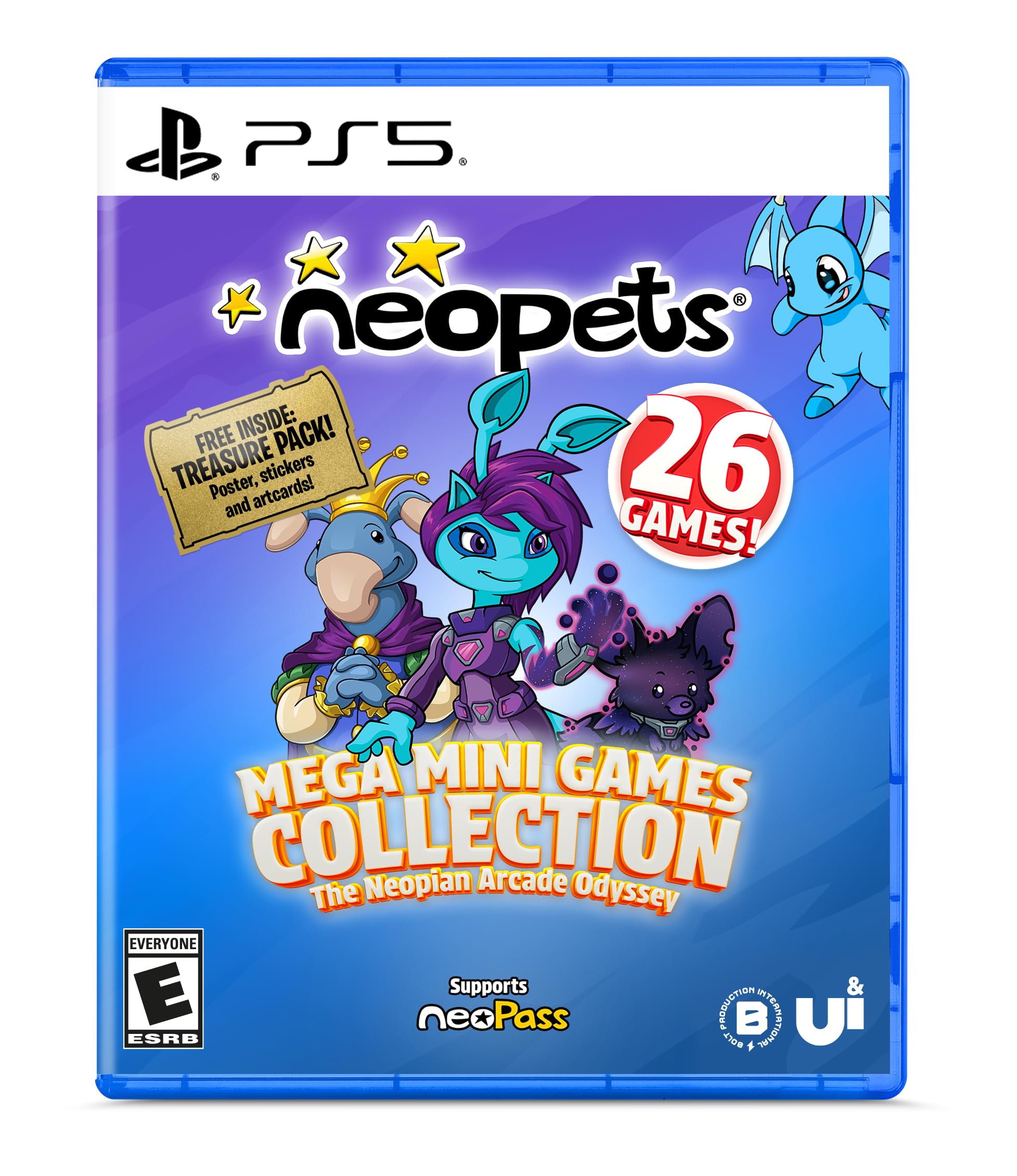 Neopets - Mega Mini Games Collection - The Neopian Arcade Odyssey - (PS5) PlayStation 5