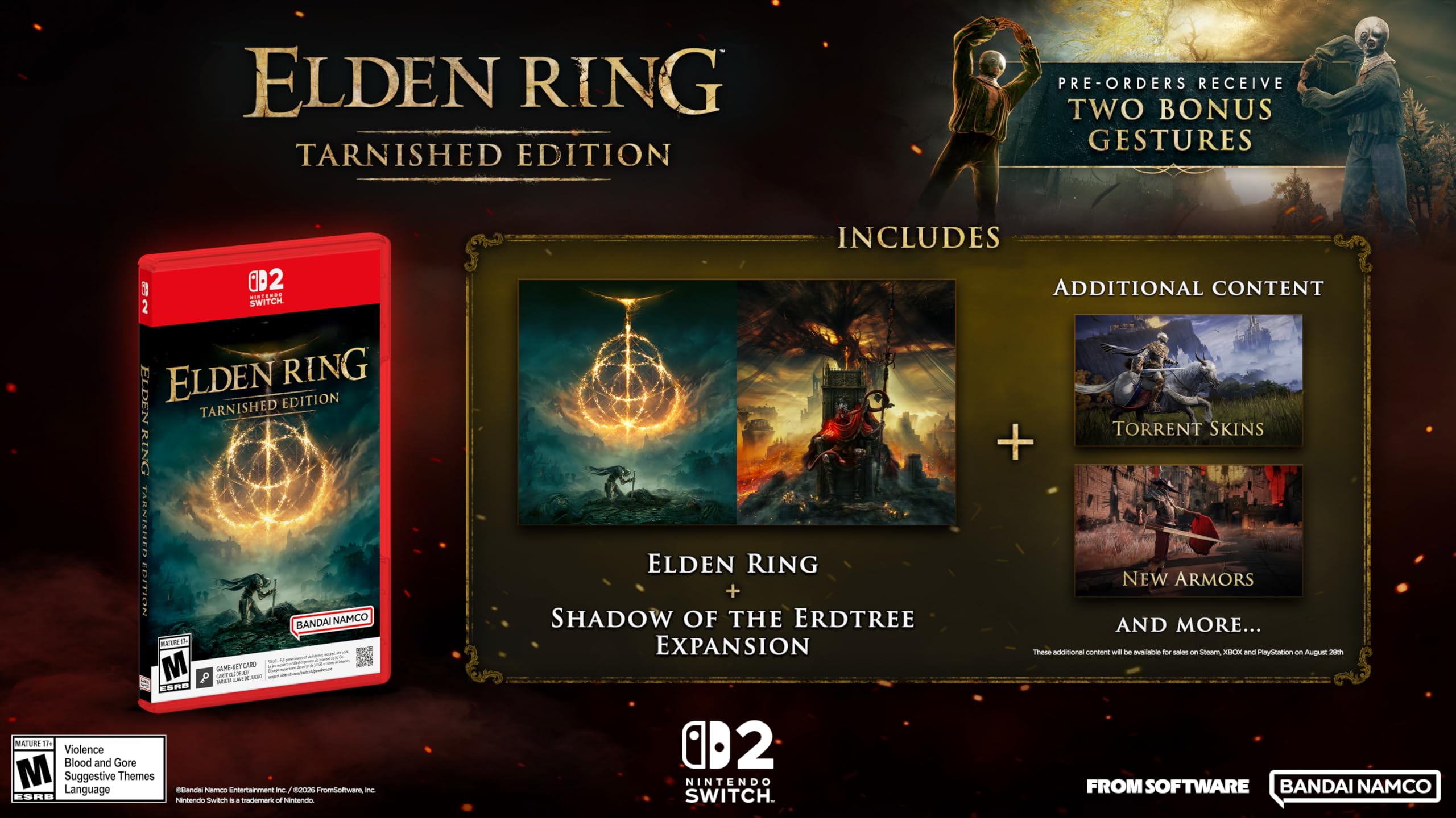 Elden Ring: Tarnished Edition - (NS2) Nintendo Switch 2