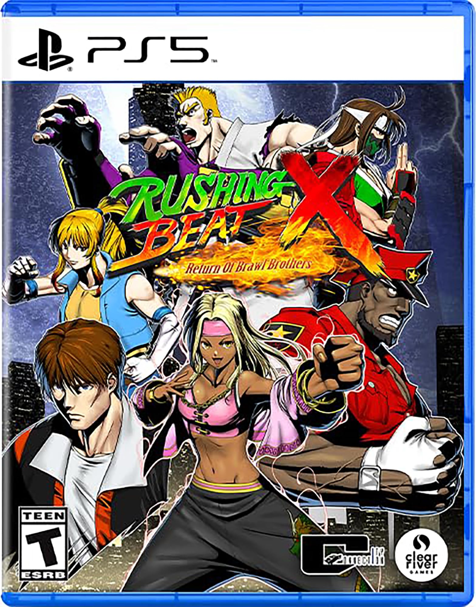 Rushing Beat X: Return of Brawl Brothers - (PS5) PlayStation 5