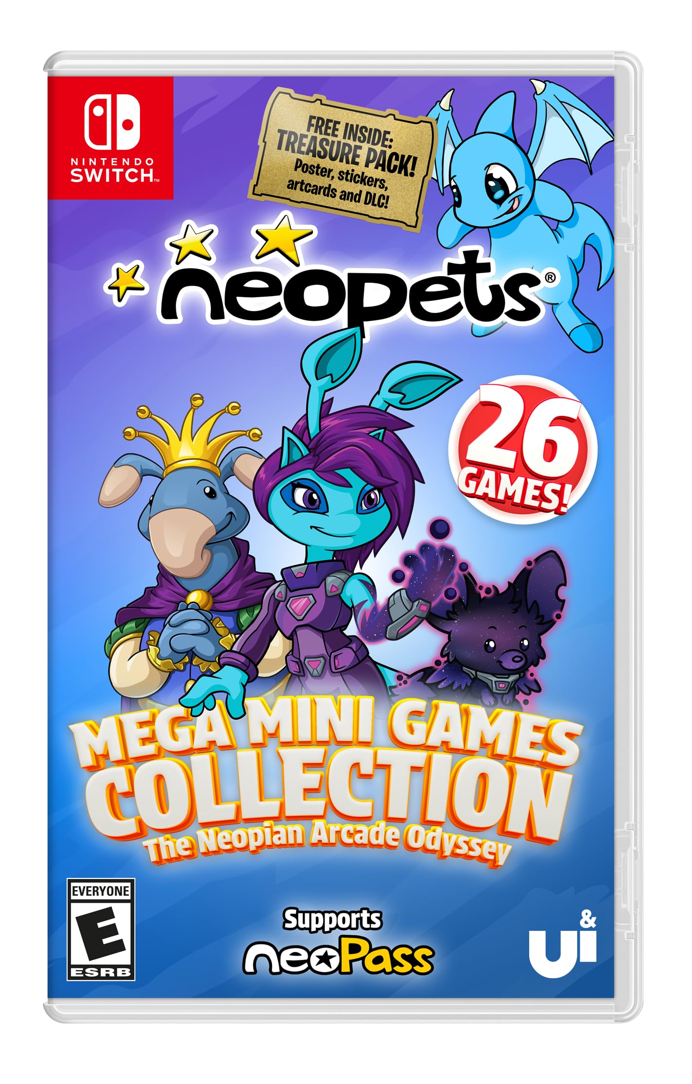 Neopets - Mega Mini Games Collection - The Neopian Arcade Odyssey - (NSW) Nintendo Switch