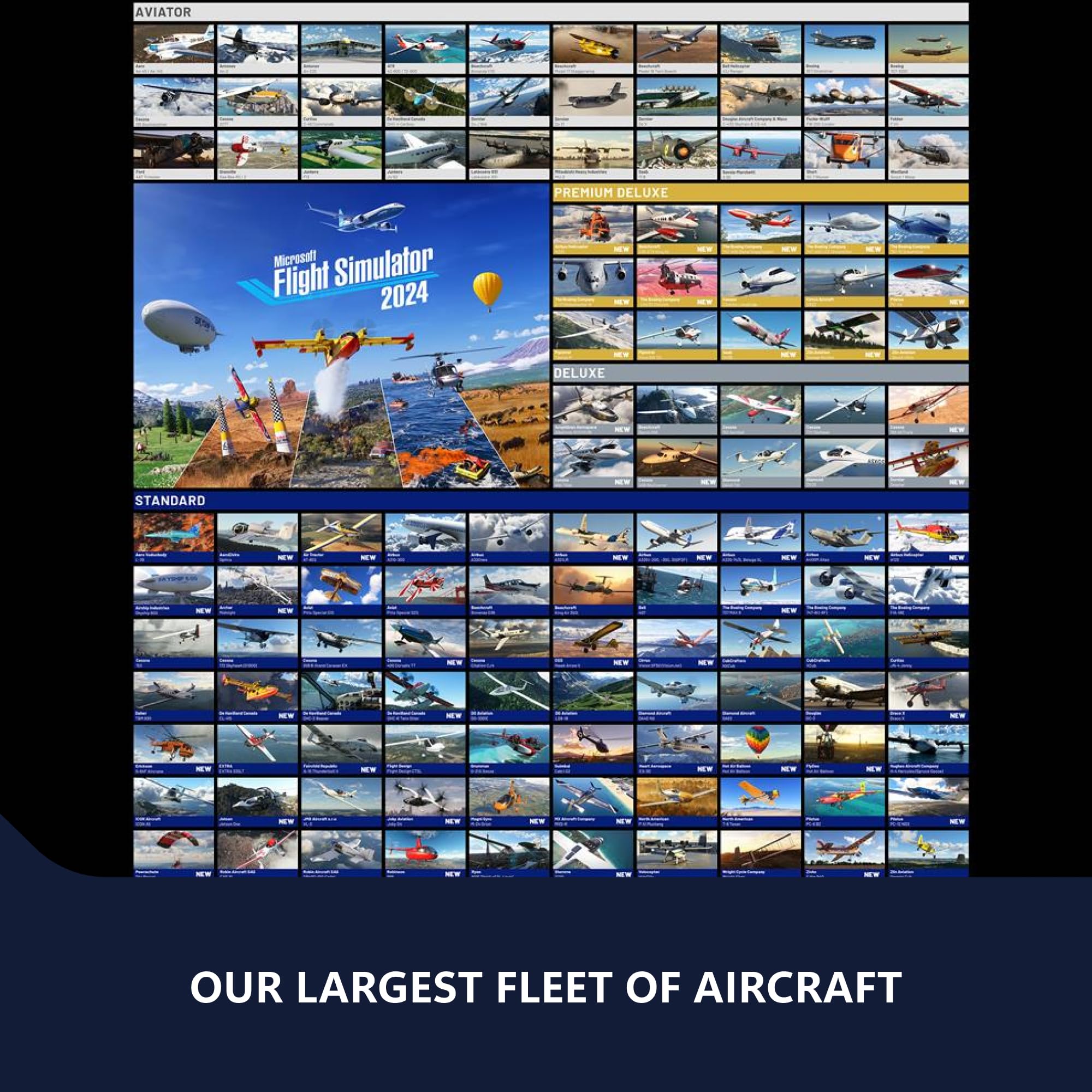 Microsoft Flight Simulator 2024 - (PS5) PlayStation 5 Video Games Microsoft