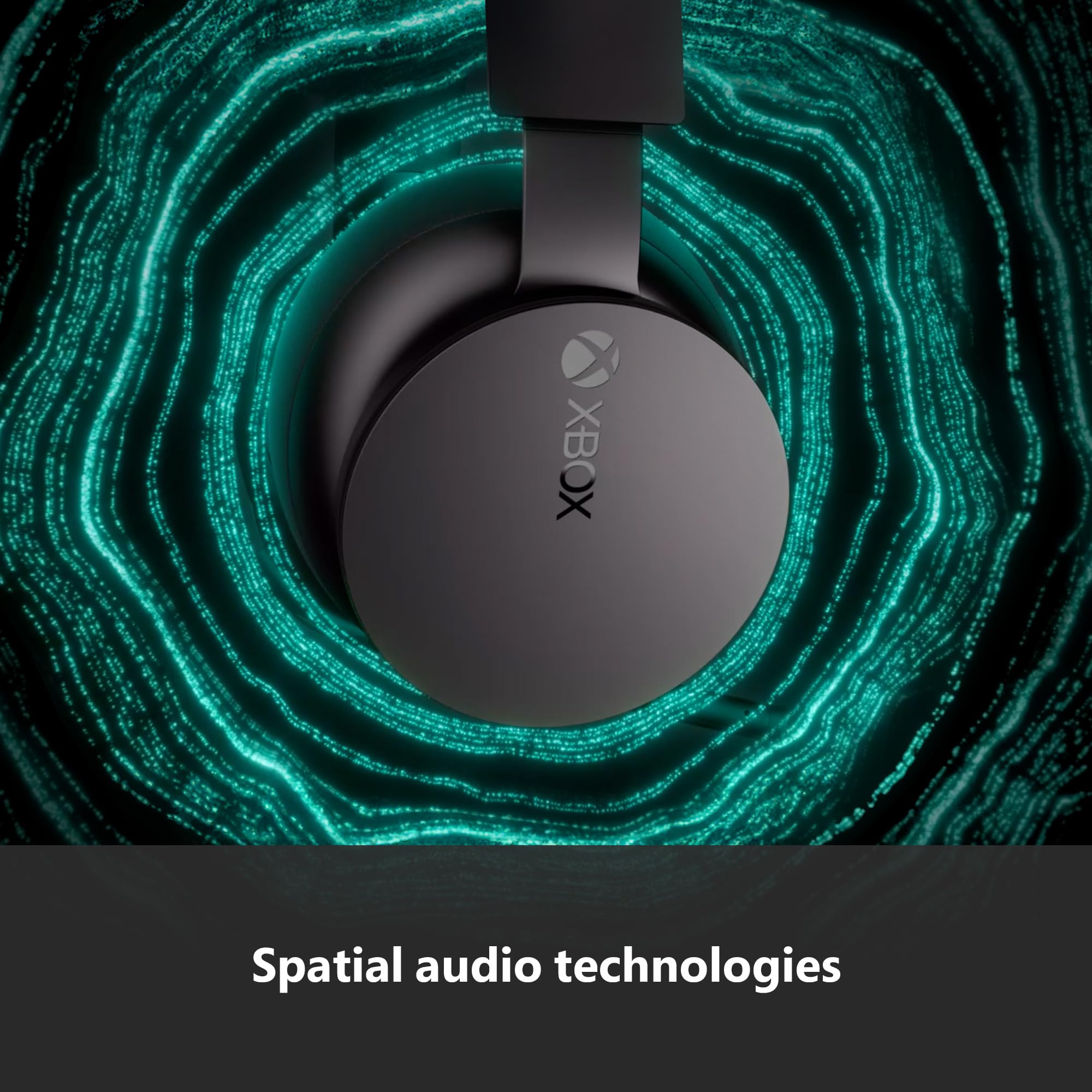 Microsoft Xbox Series X Wireless Stereo Headset (2024 Model) – Over Ear Headphones – Spatial Audio with Dolby Atmos, Windows Sonic Series X|S, One, Windows PC, Mobile (Carbon Black) - (XSX) Xbox Series X ACCESSORIES Xbox