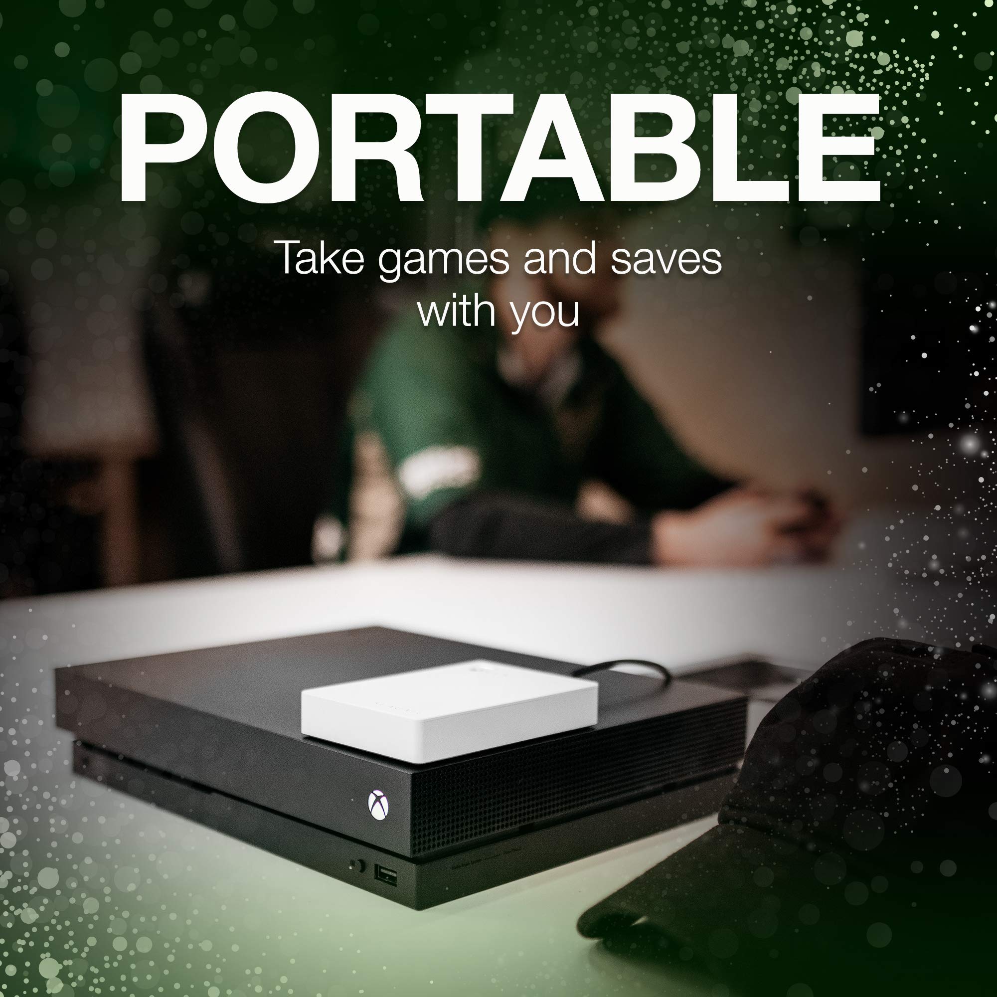 Seagate Game Drive for Xbox Game Pass Special Edition 4TB (White - (XB1) Xbox One ACCESSORIES Seagate