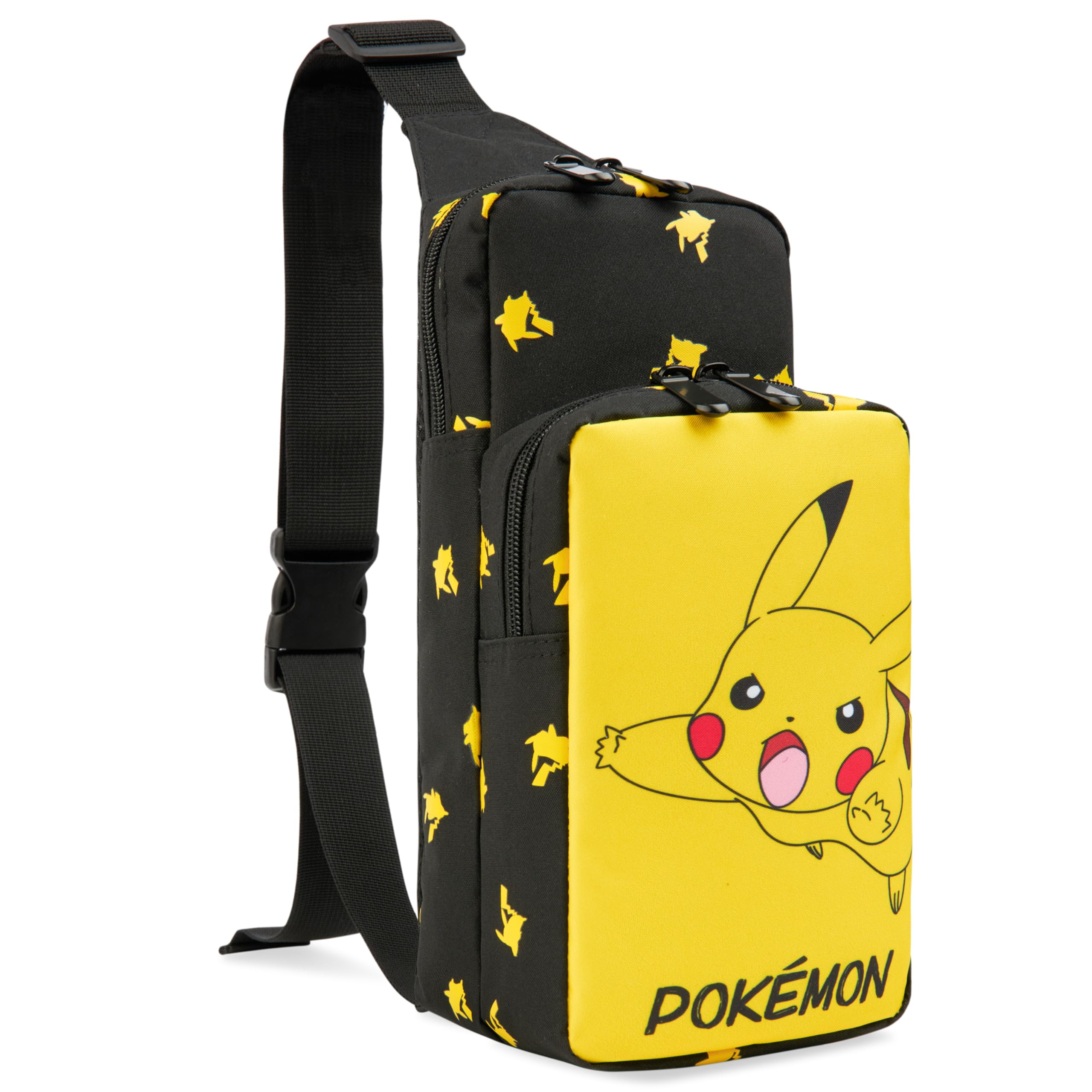 Pokemon Fashion Waist Packs for Kids Teenagers Crossbody Bag Chest Bag Adjustable Strap Travel Holiday - Gifts for Boys WAIST_PACK Pokémon