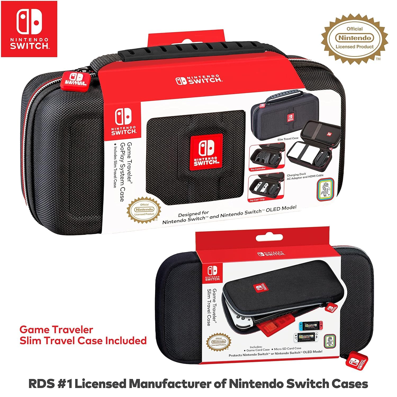 RDS Industries Game Traveler GoPlay System Case - (NSW) Nintendo Switch ACCESSORIES Game Traveler