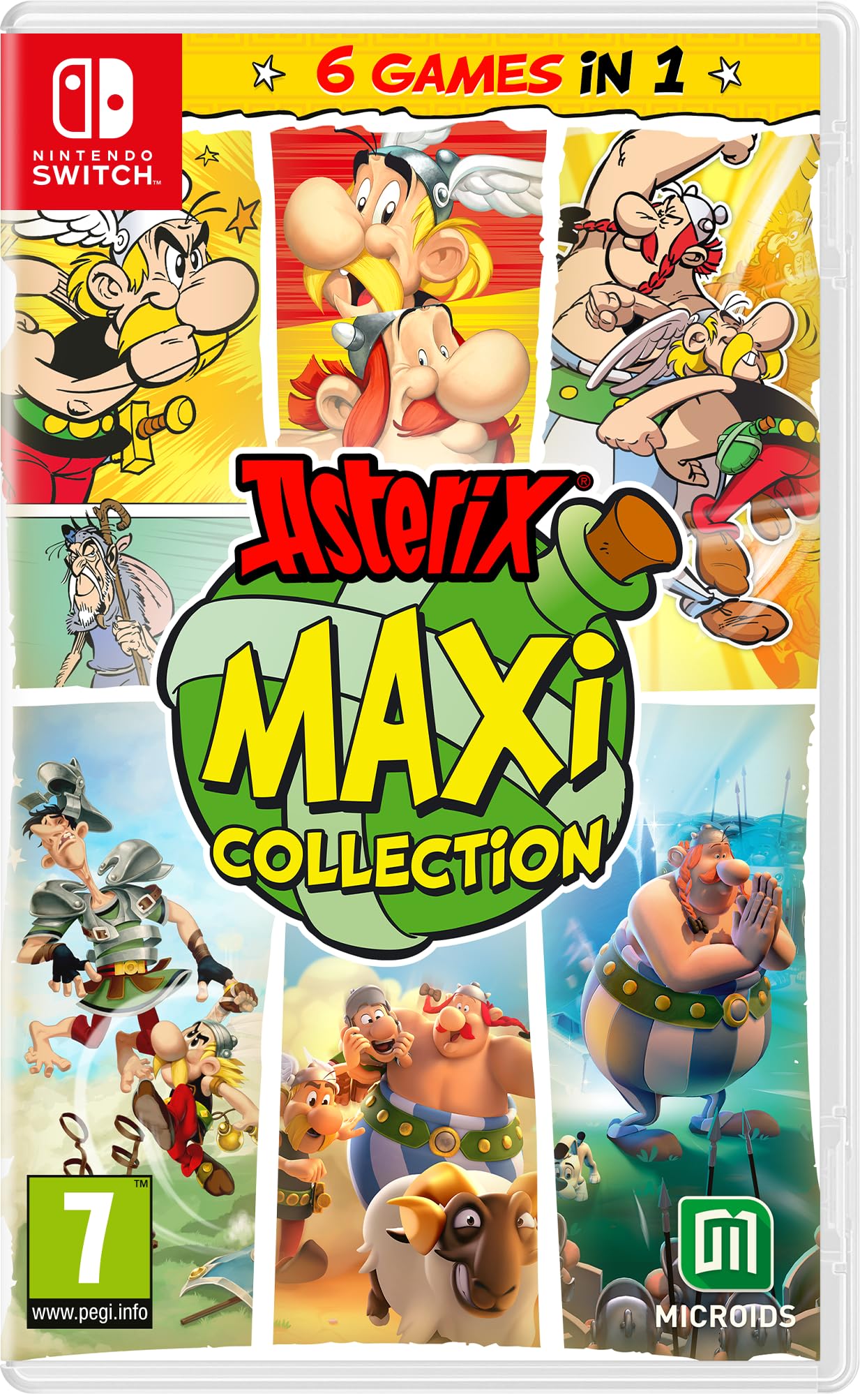 Asterix Maxi Collection - (NSW) Nintendo Switch (European Import) Video Games MICROÏDS