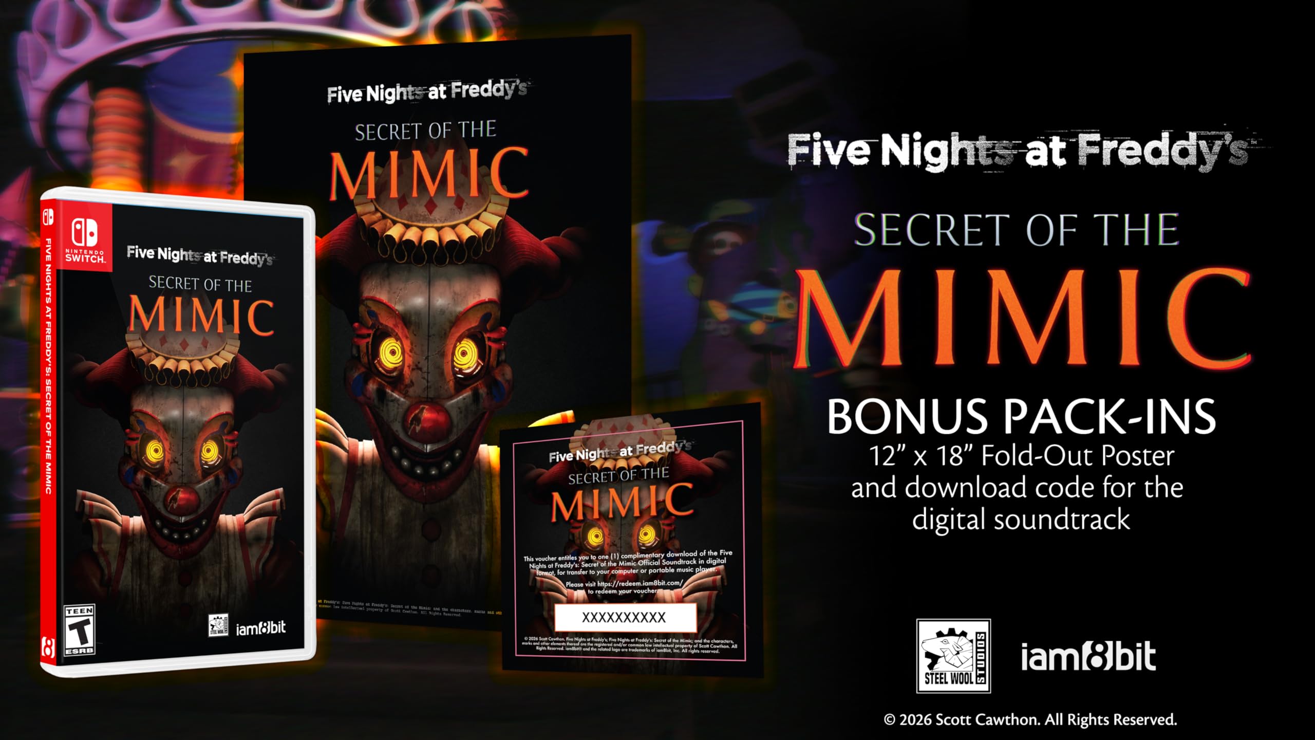 Five Nights at Freddy's: Secret of the Mimic - (NSW) Nintendo Switch